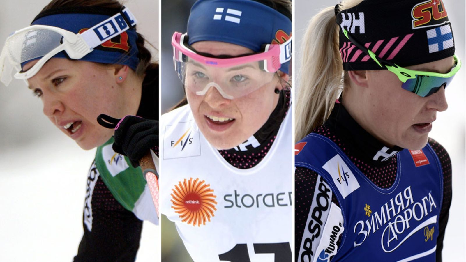 Kerttu Niskanen (vas.), Krista Pärmäkoski, Anne Kyllönen