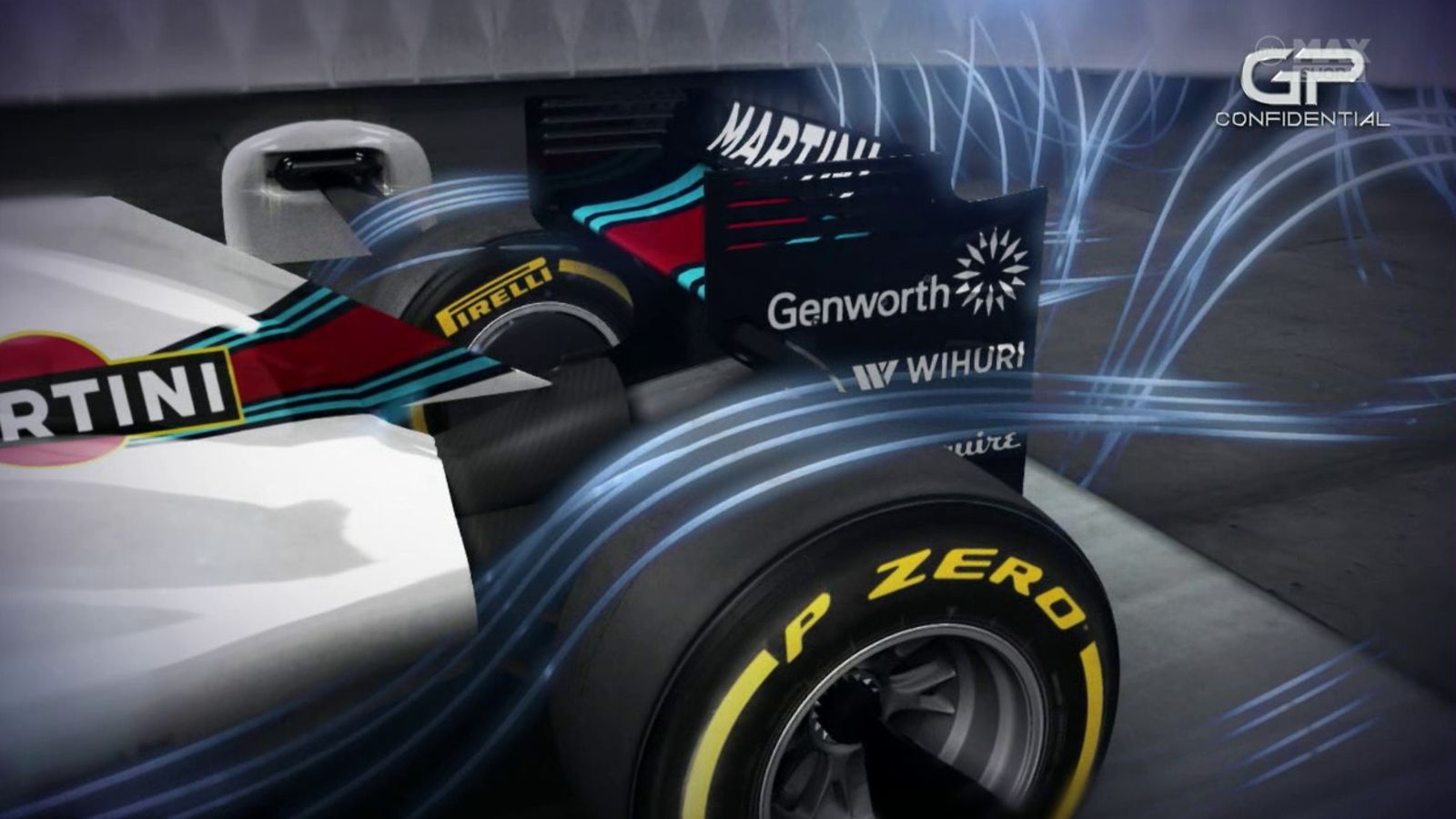 Williams, aerodynamiikka, 2015, downforce
