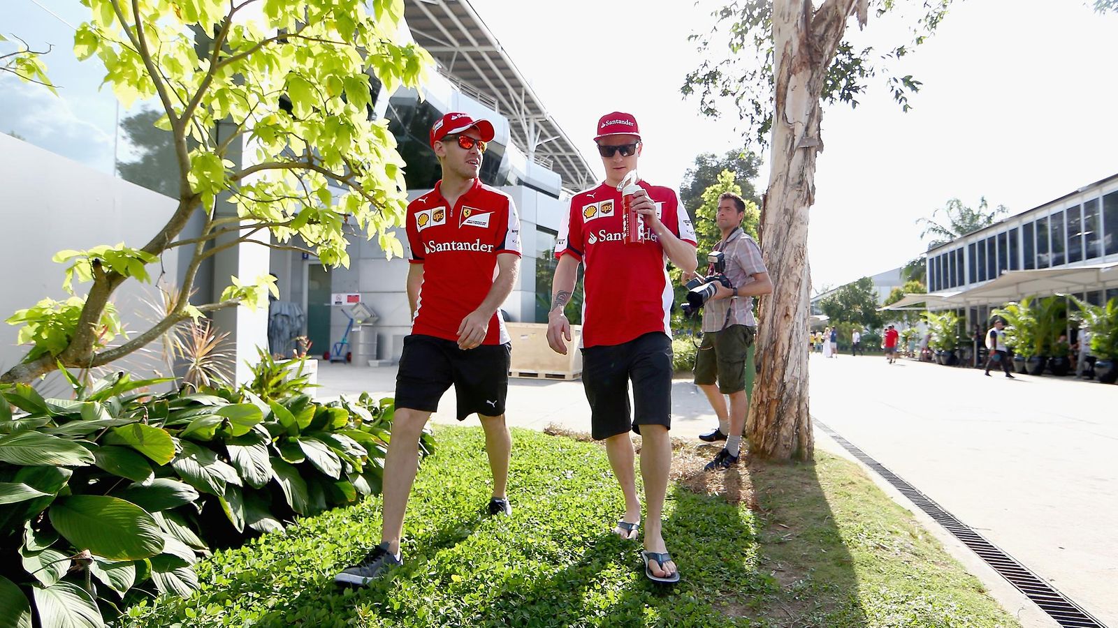 Sebastian Vettel, Kimi Räikkönen, Malesia 2015