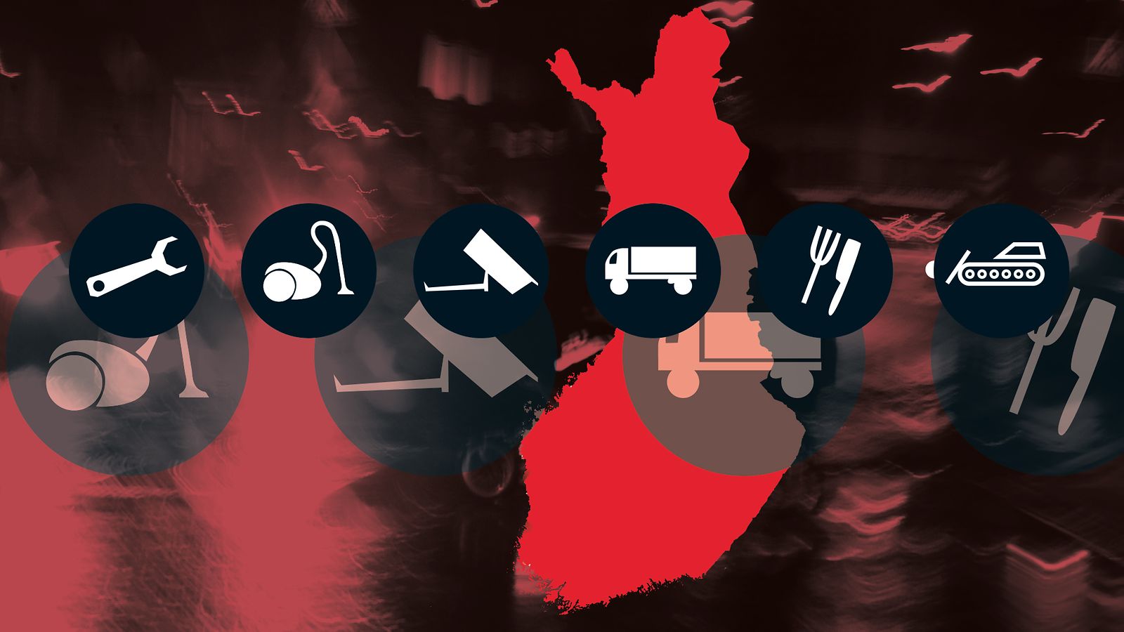 rikollisten toimialat suomessa