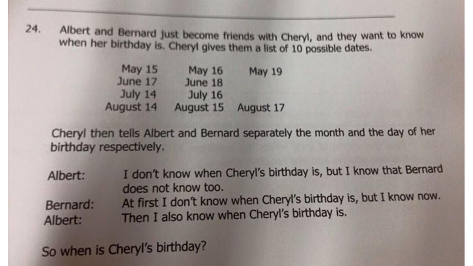 Cheryl