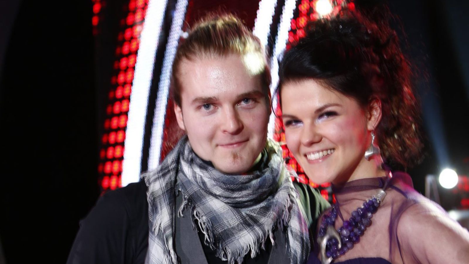 Teemu Roivainen ja Saara Aalto vuonna 2012.