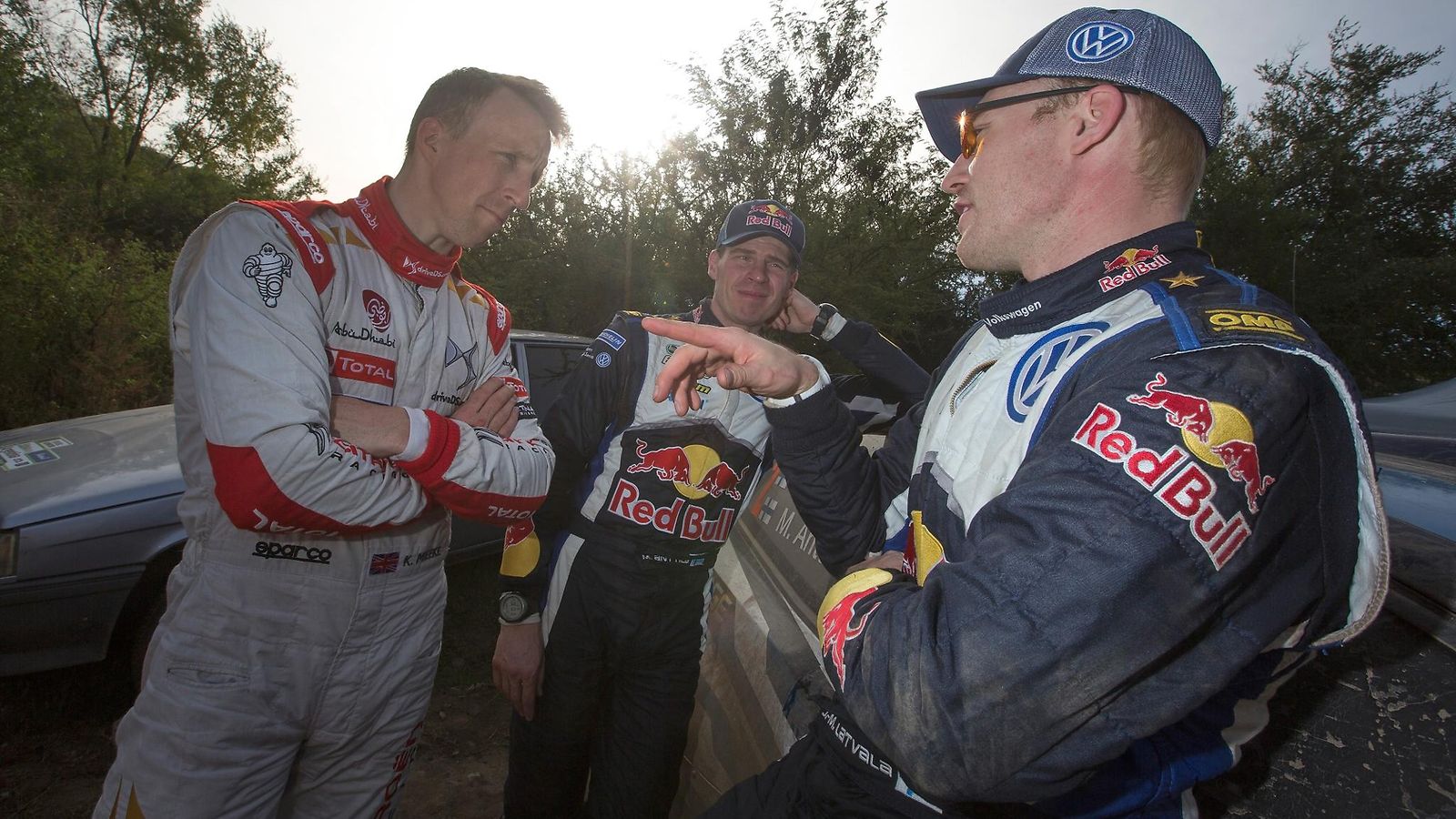 Jari-Matti Latvala, Kris Meeke, Miikka Anttila