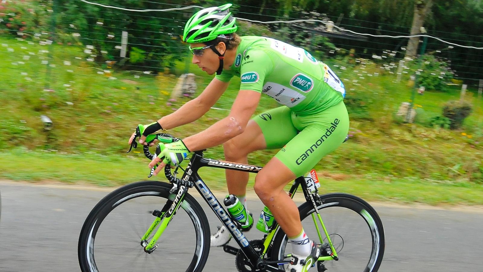 Peter Sagan on yksi maailman kovimmista pyöräilijöistä.