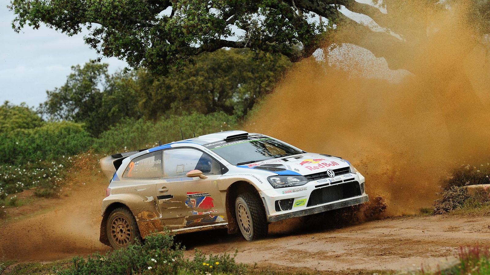 Jari-Matti Latvala Portugalissa 2014