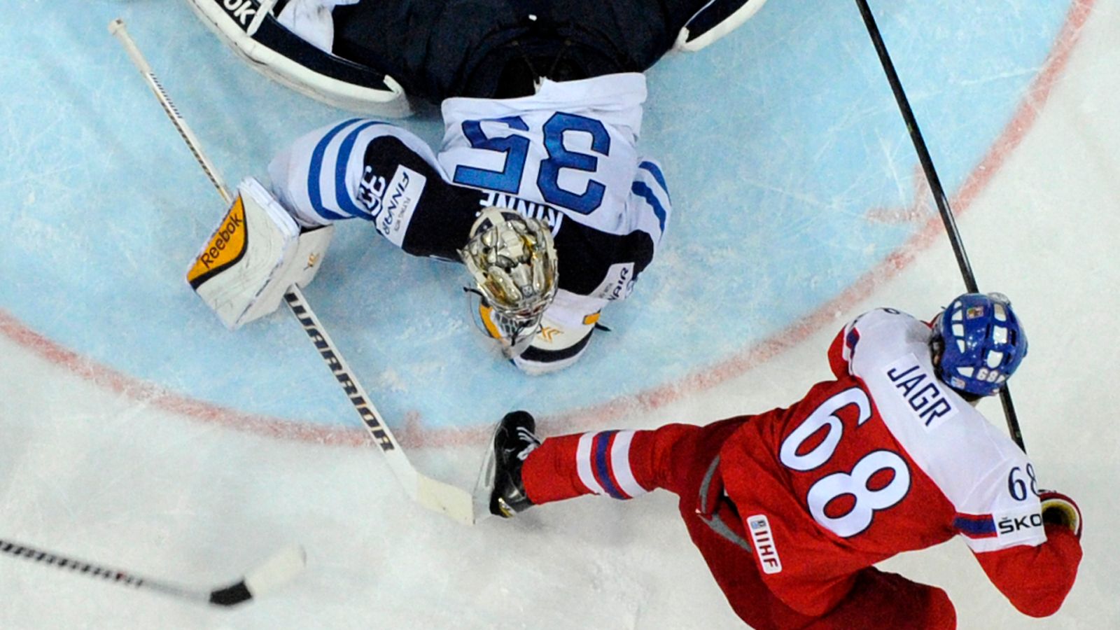 Jaromir Jagr oli liian paha pideltävä Leijonien puolustukselle.