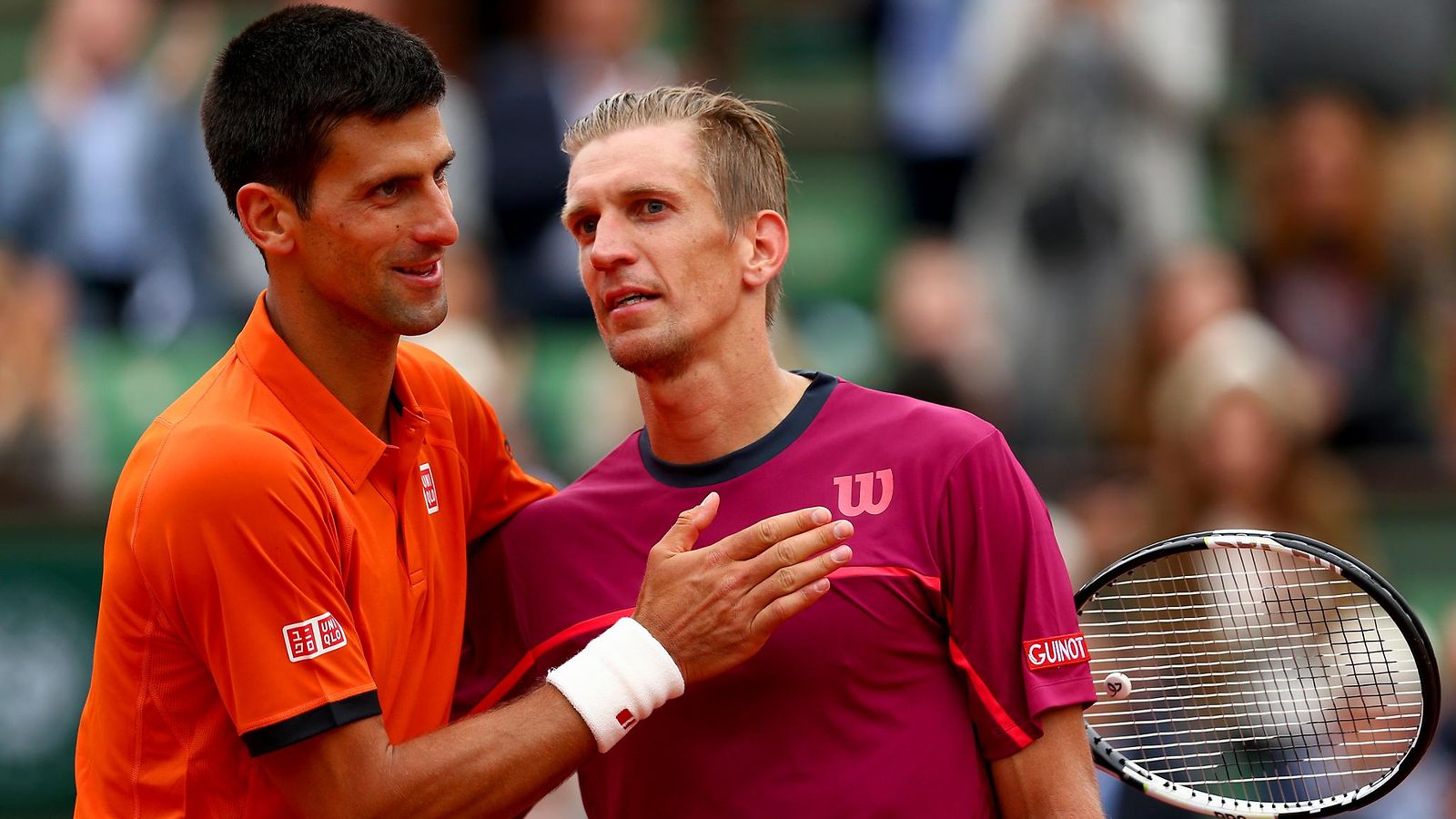 Jarkko Nieminen, 2015, Novak Djokovic