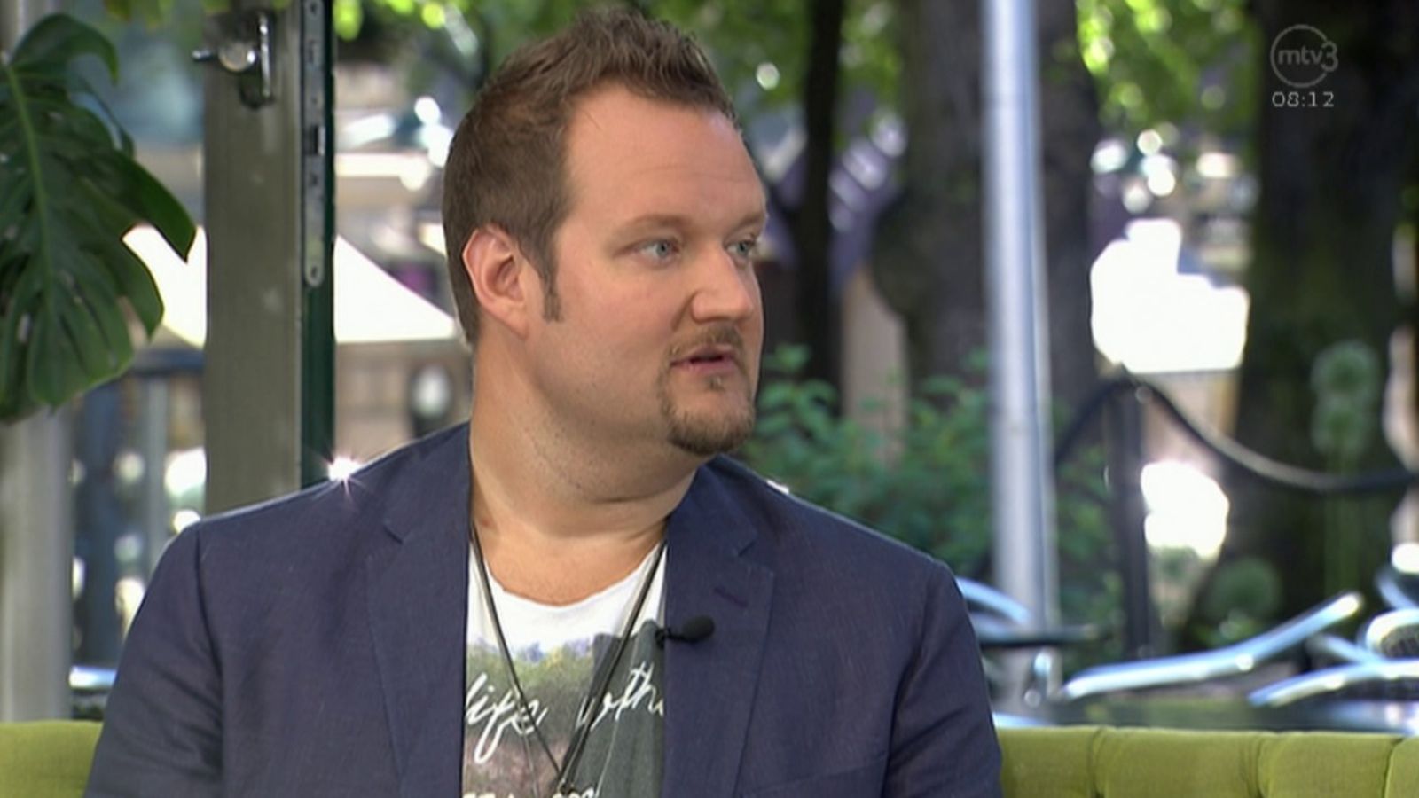 Sami Hedberg Huomenta Suomessa1 2.7.2015