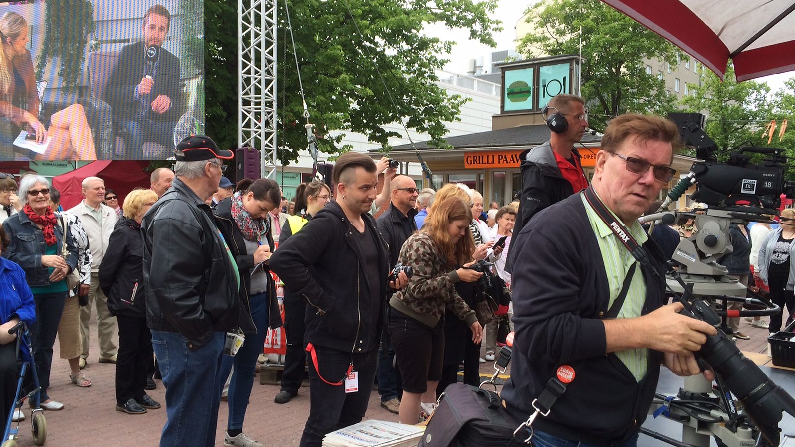 SuomiAreena, Pori, 2015, avajaispäivä 1