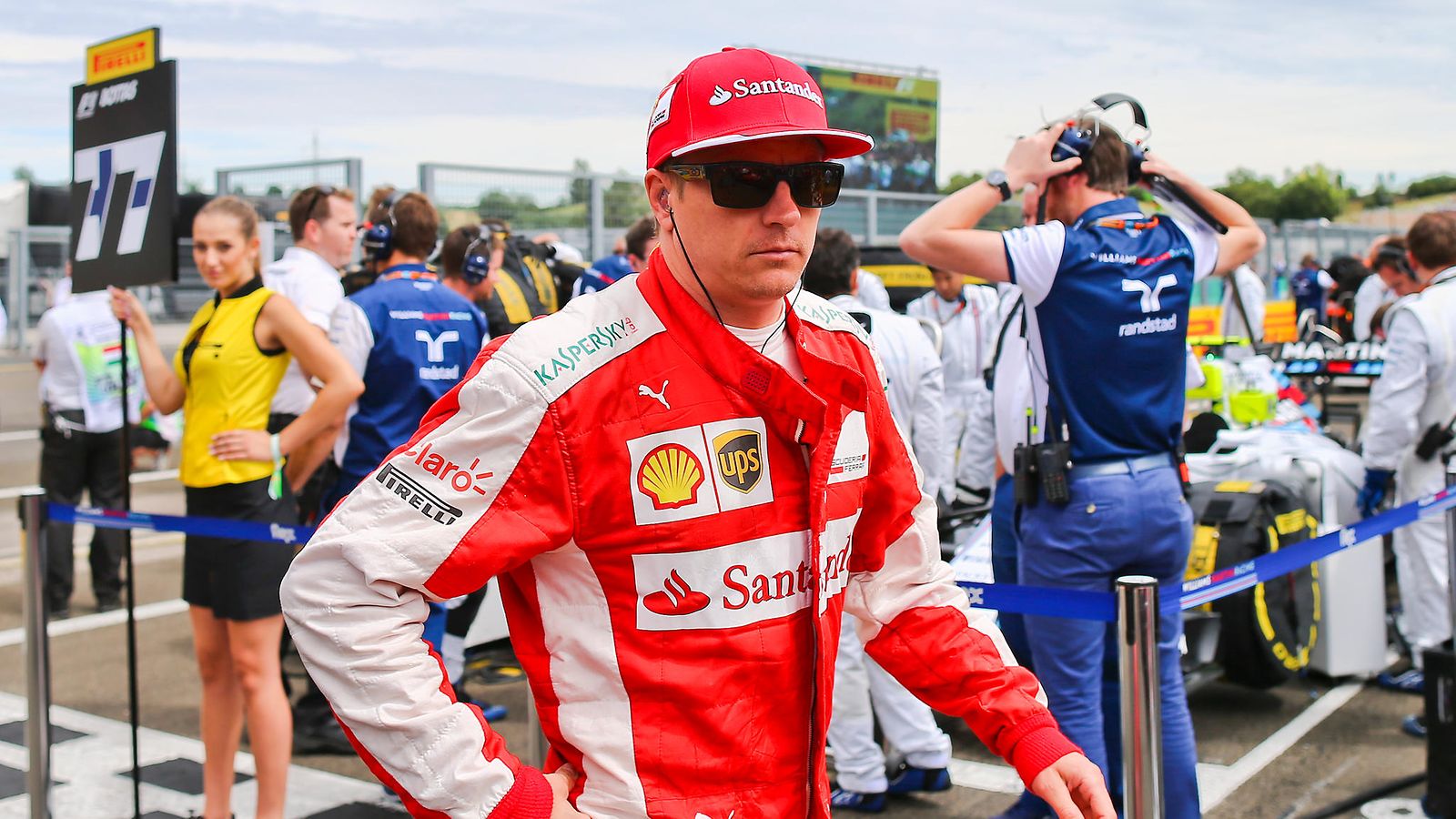 Kimi Räikkönen 2015 Unkari