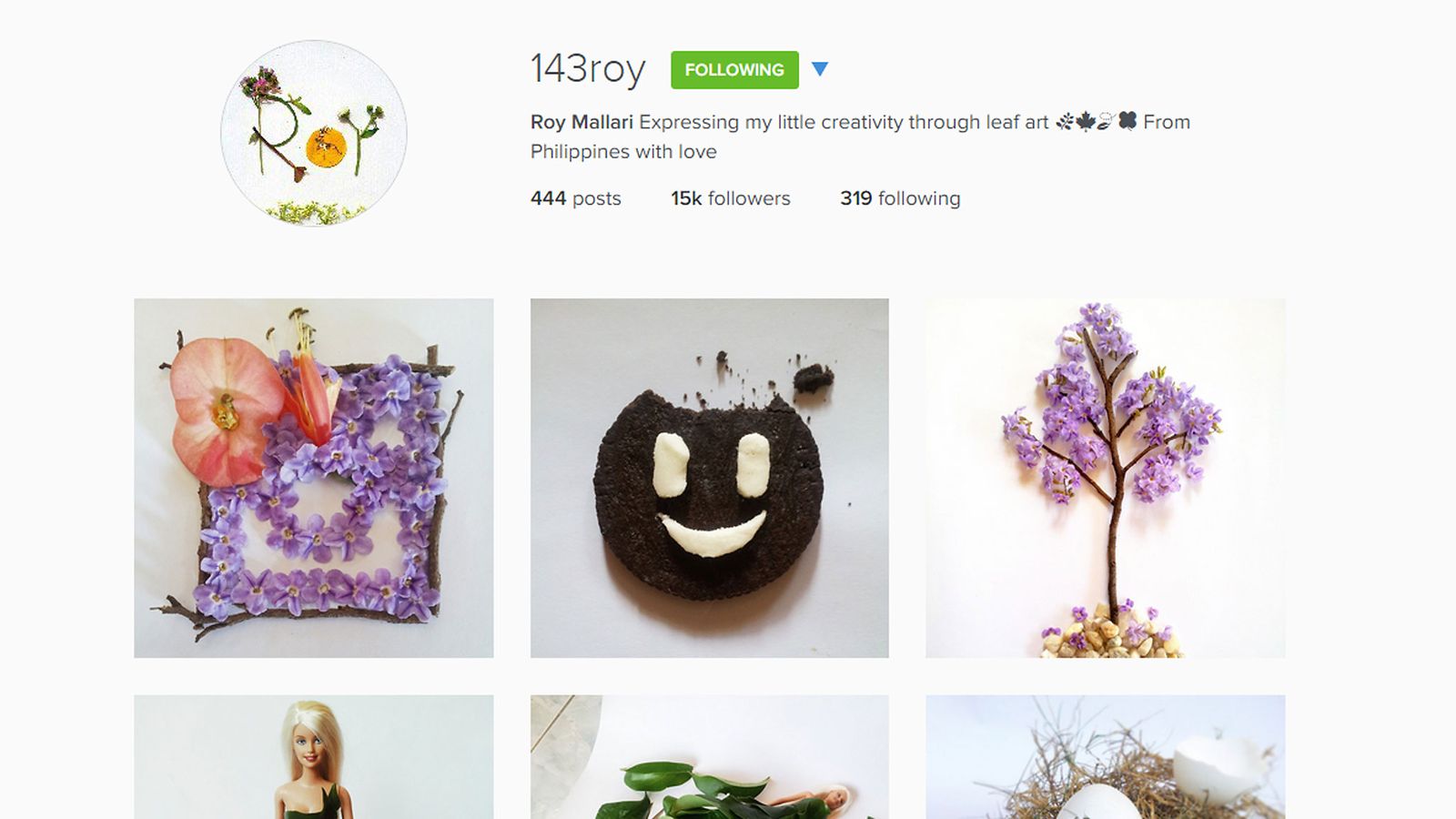 Roy Mallari Instagram