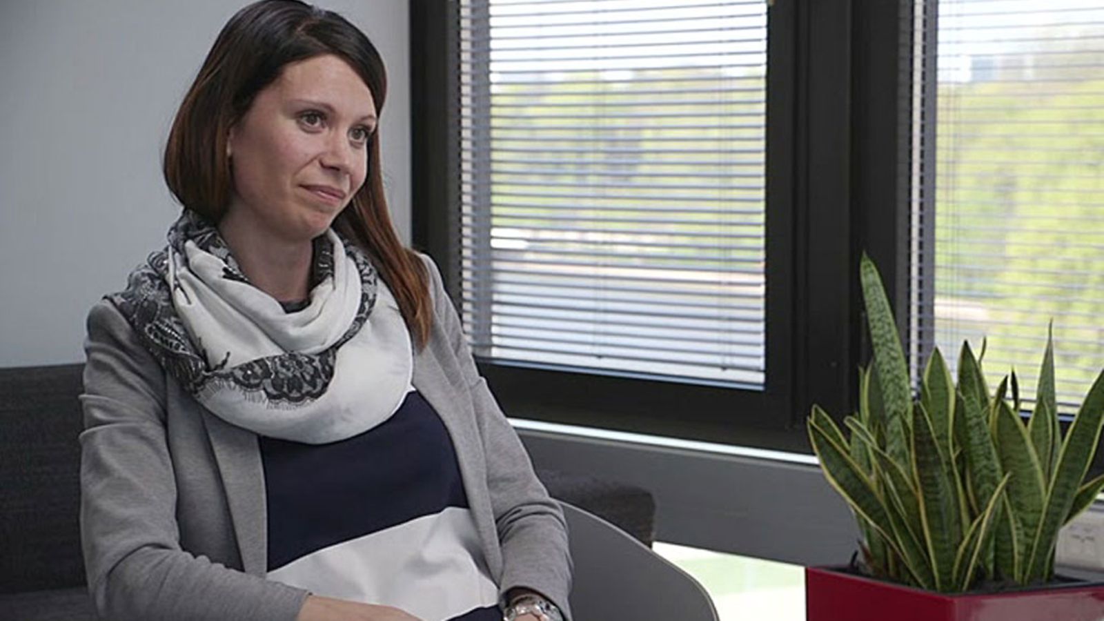 Sari Mikaelin vastaanotolla