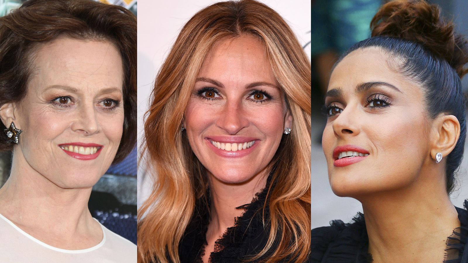 Sigourney Weaver, Julia Roberts, Salma Hayek