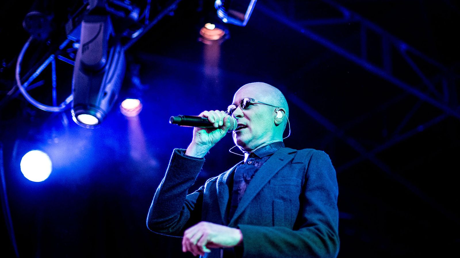 The Human League -laulaja Philip Oakey elokuussa 2015