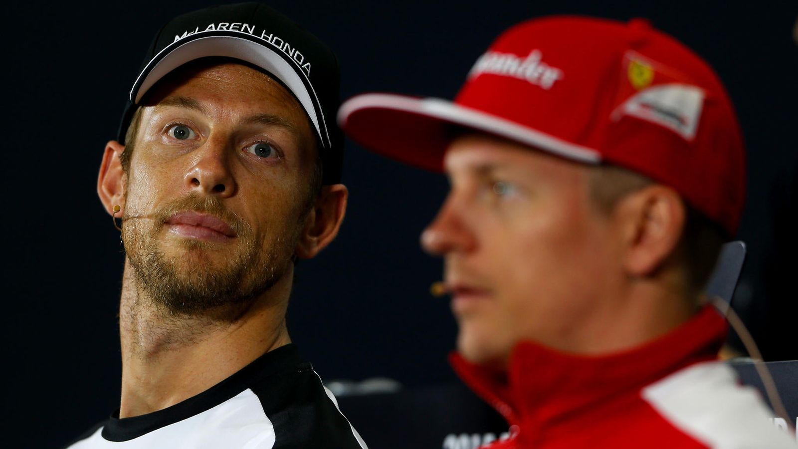Jenson Button, Kimi Räikkönen