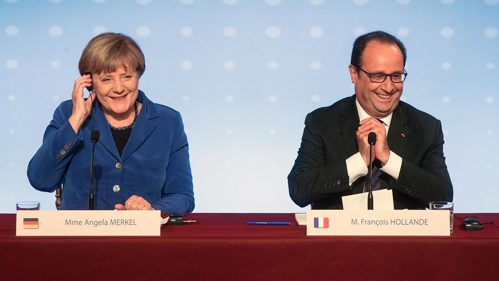 Merkel ja Hollande