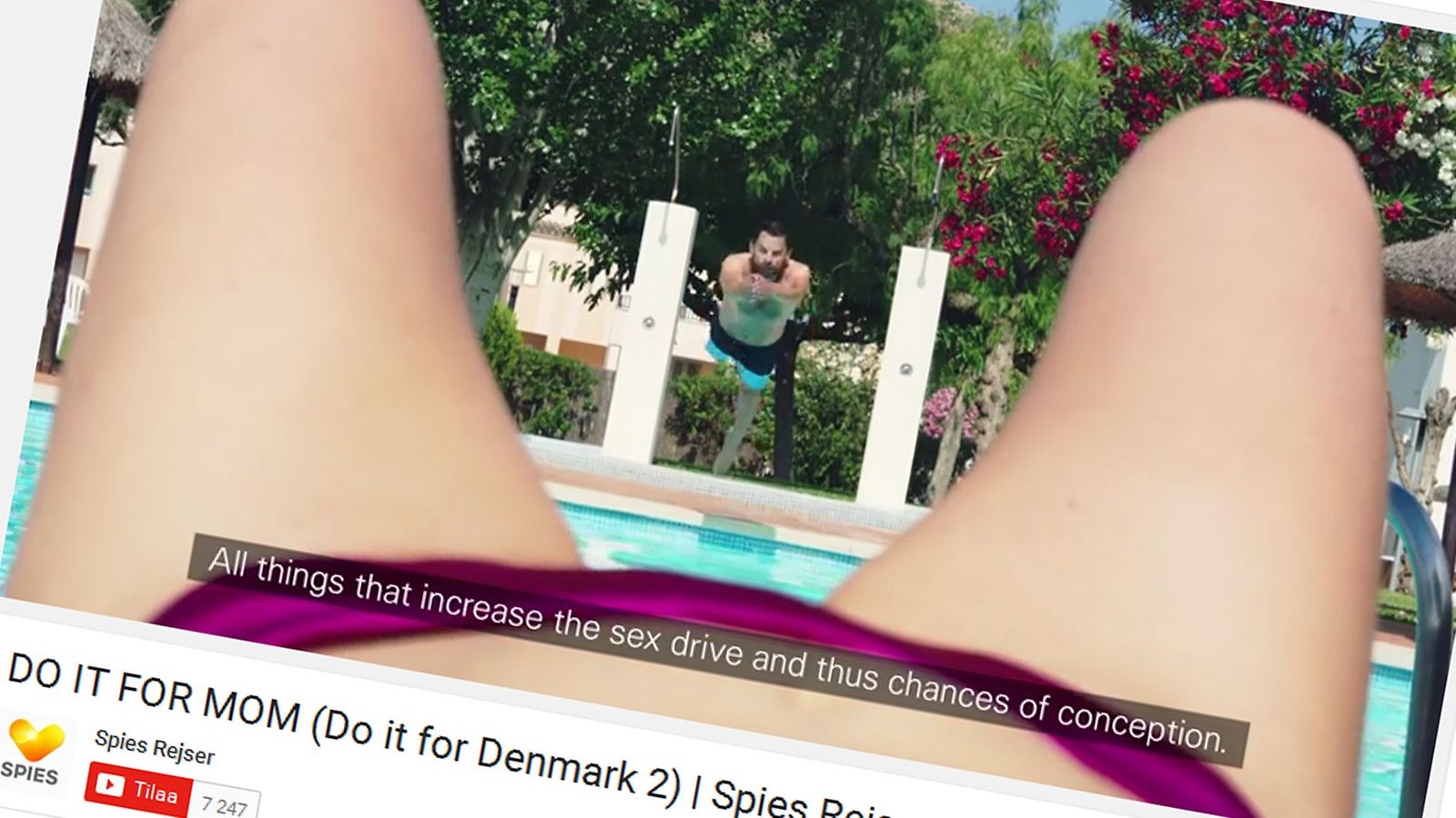 kuvakaappaus, spies rejser, youtube