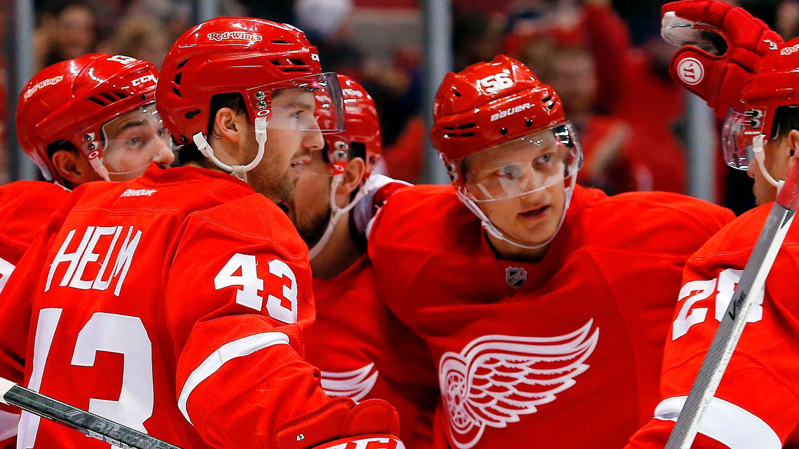 Darren Helm, Teemu Pulkkinen