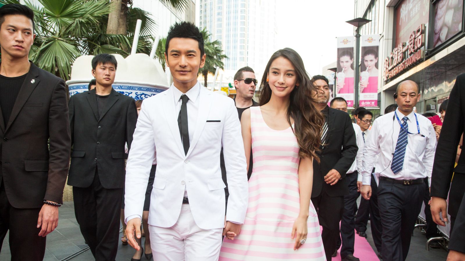 Xiaoming Huang ja Angela Yeung
