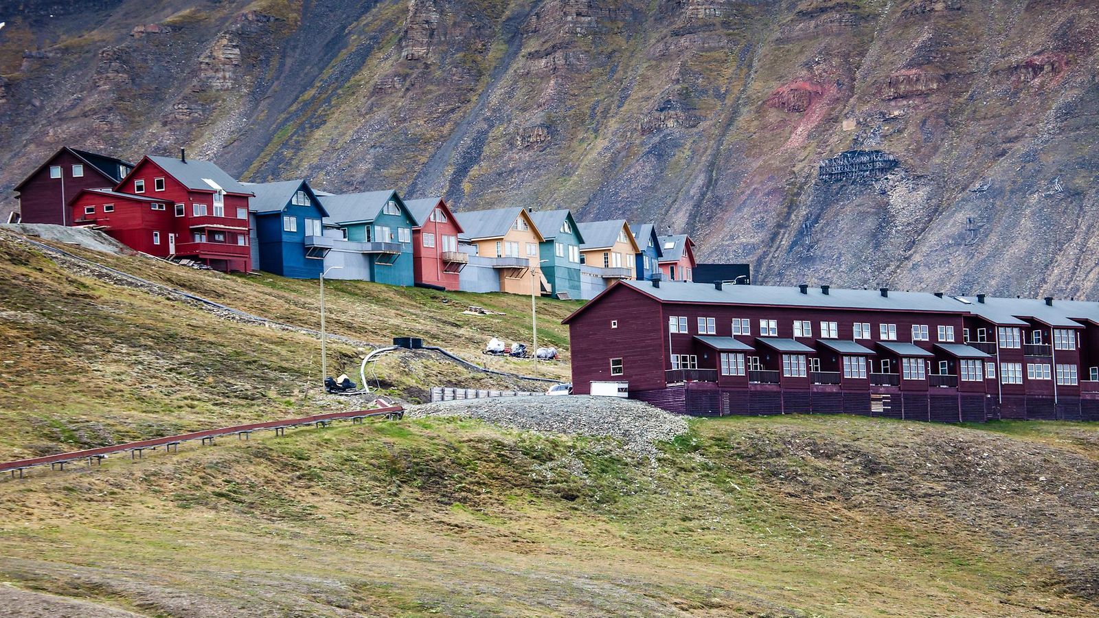 Longyearbyen, huippuvuoret