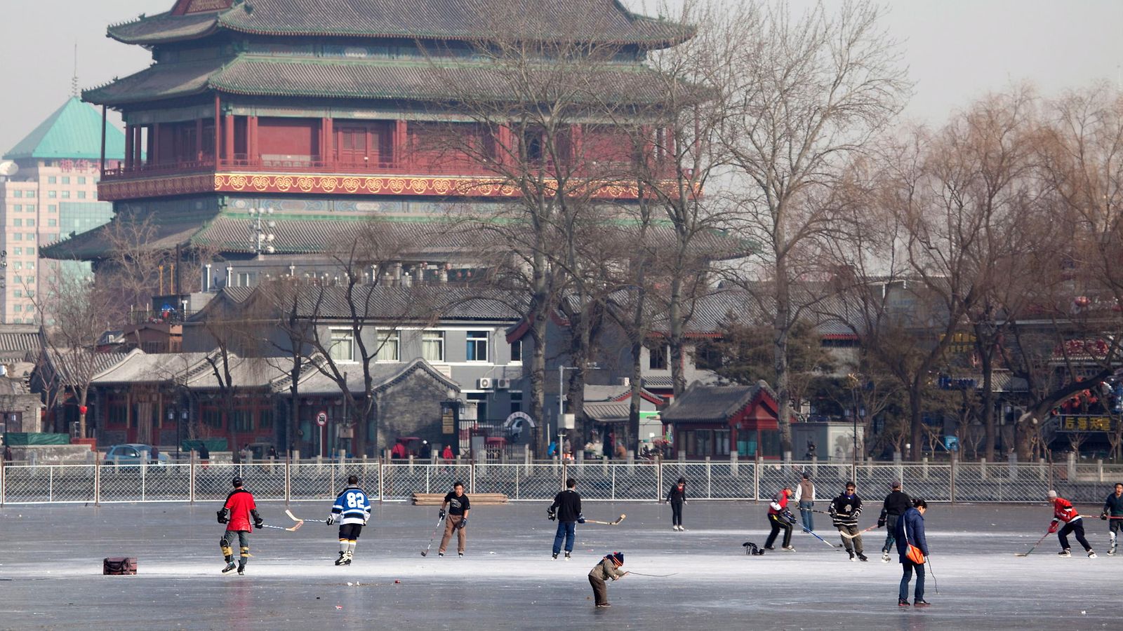 Peking jääkiekko kuvituskuva 2015