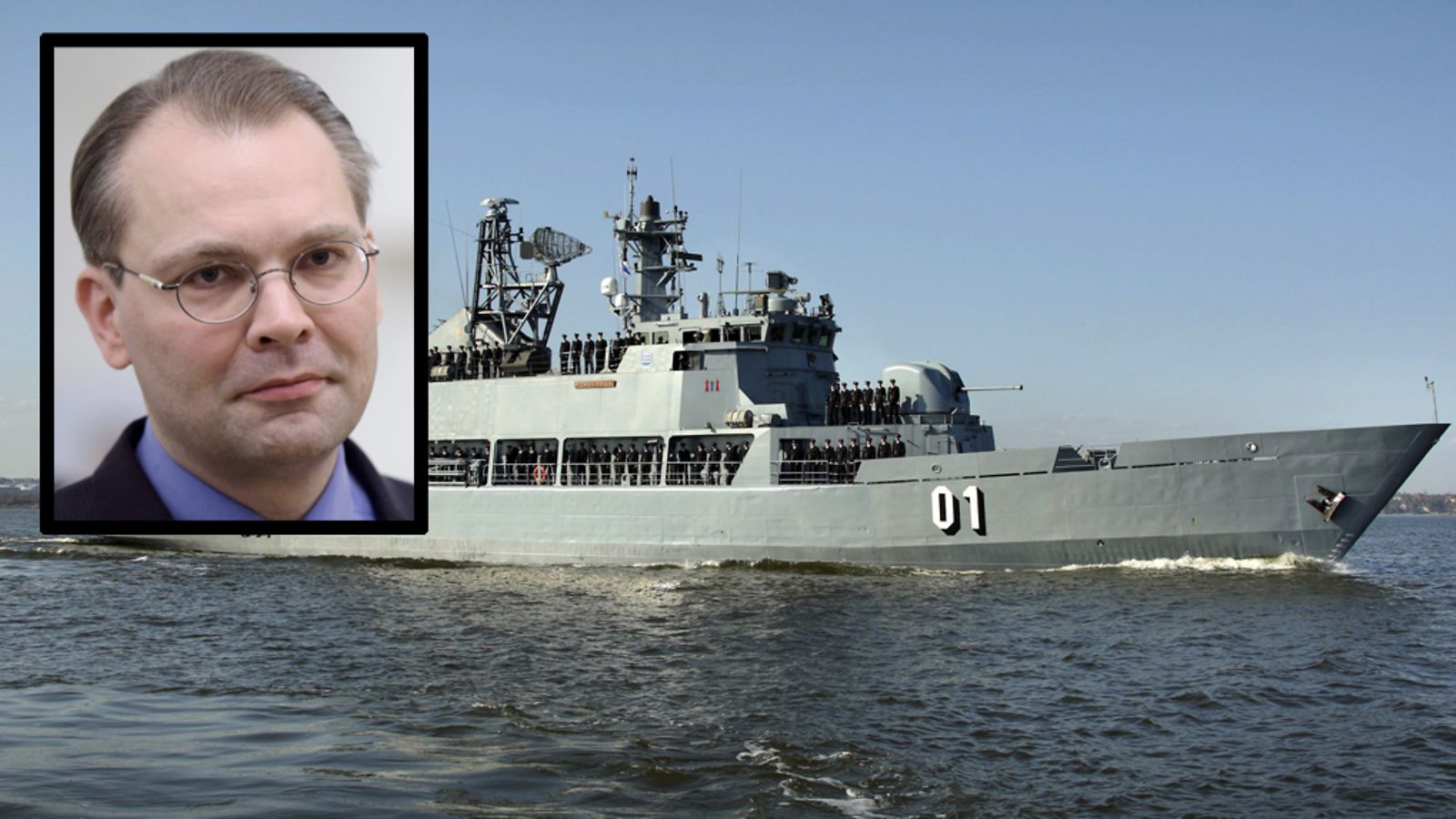 niinistö pohjanmaa miinalaiva