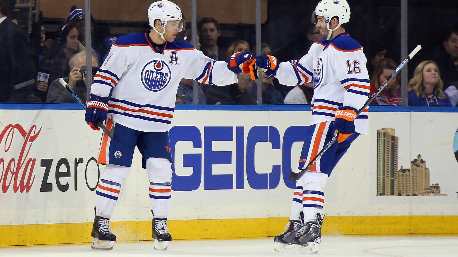 Taylor Hall, Teddy Purcell