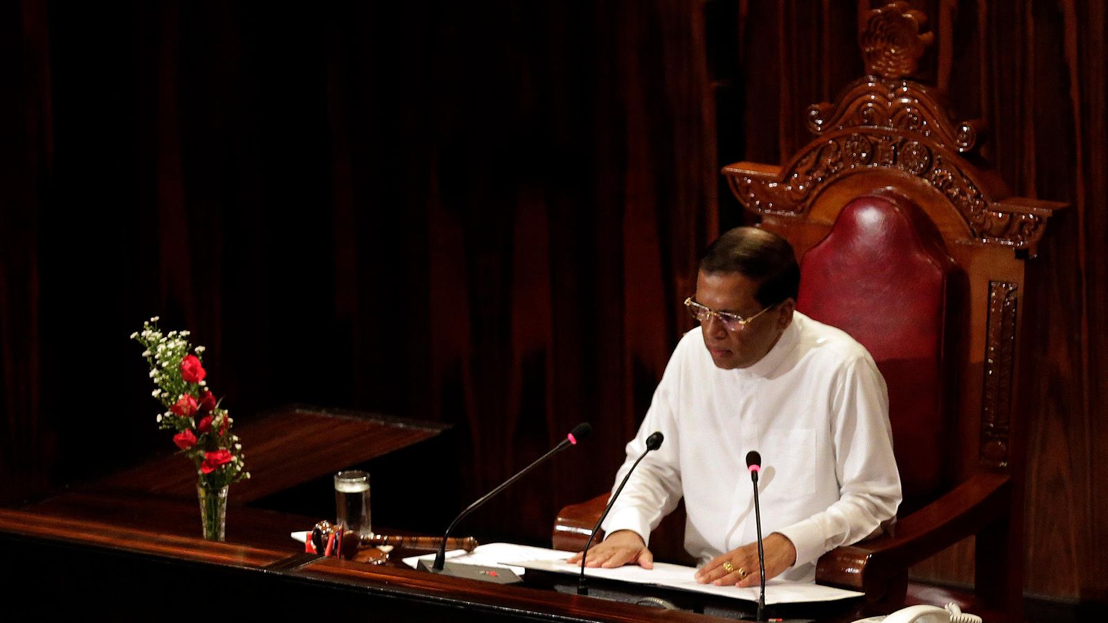 Maithripala Sirisena Sri Lanka