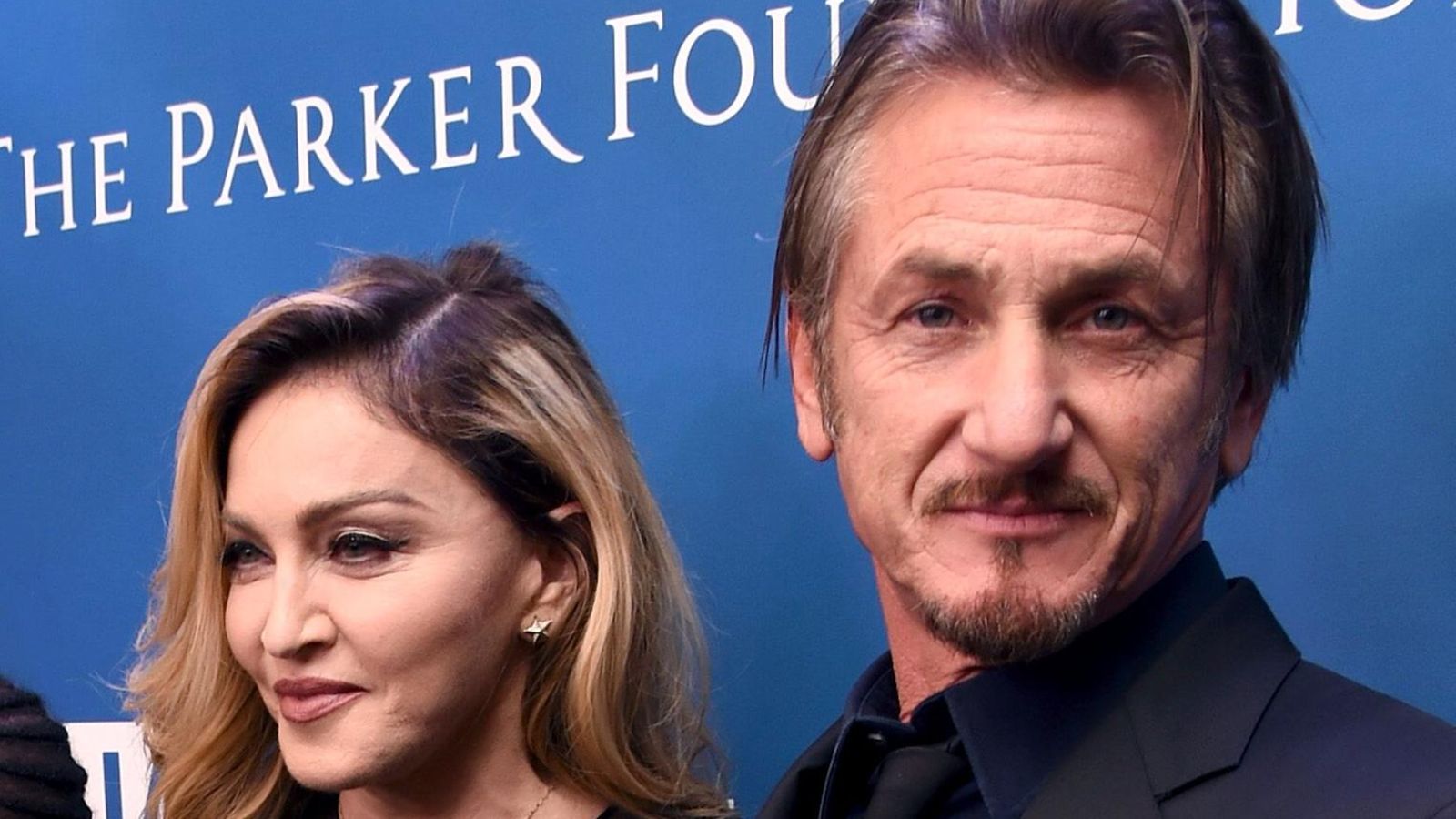 Madonna ja Sean Penn 9.1.2016 Los Angelesissa 2