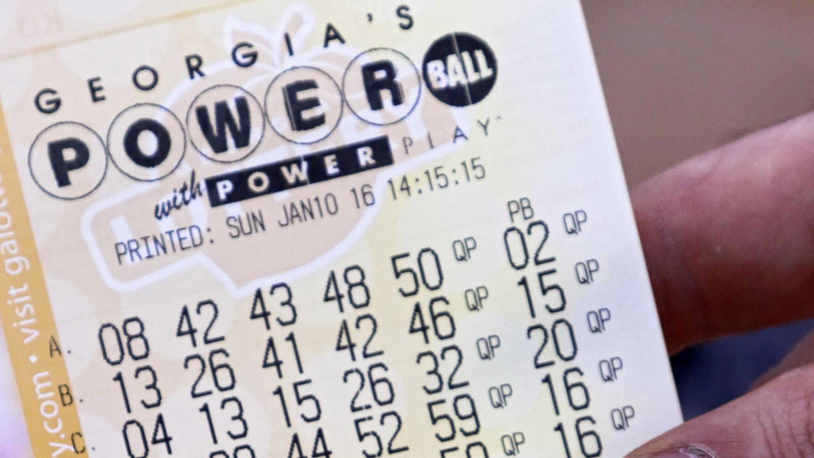 Powerball lotto