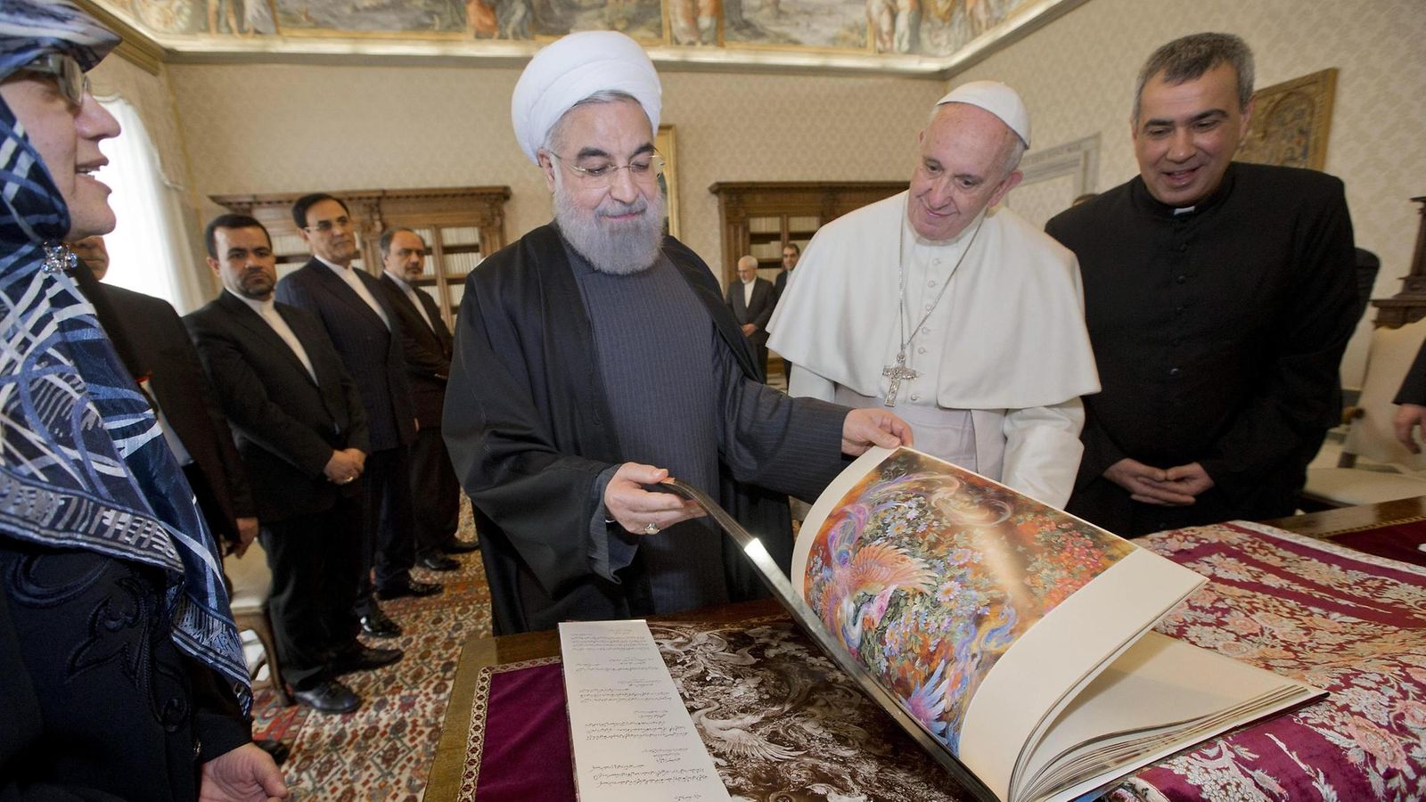 Rouhani ja Paavi