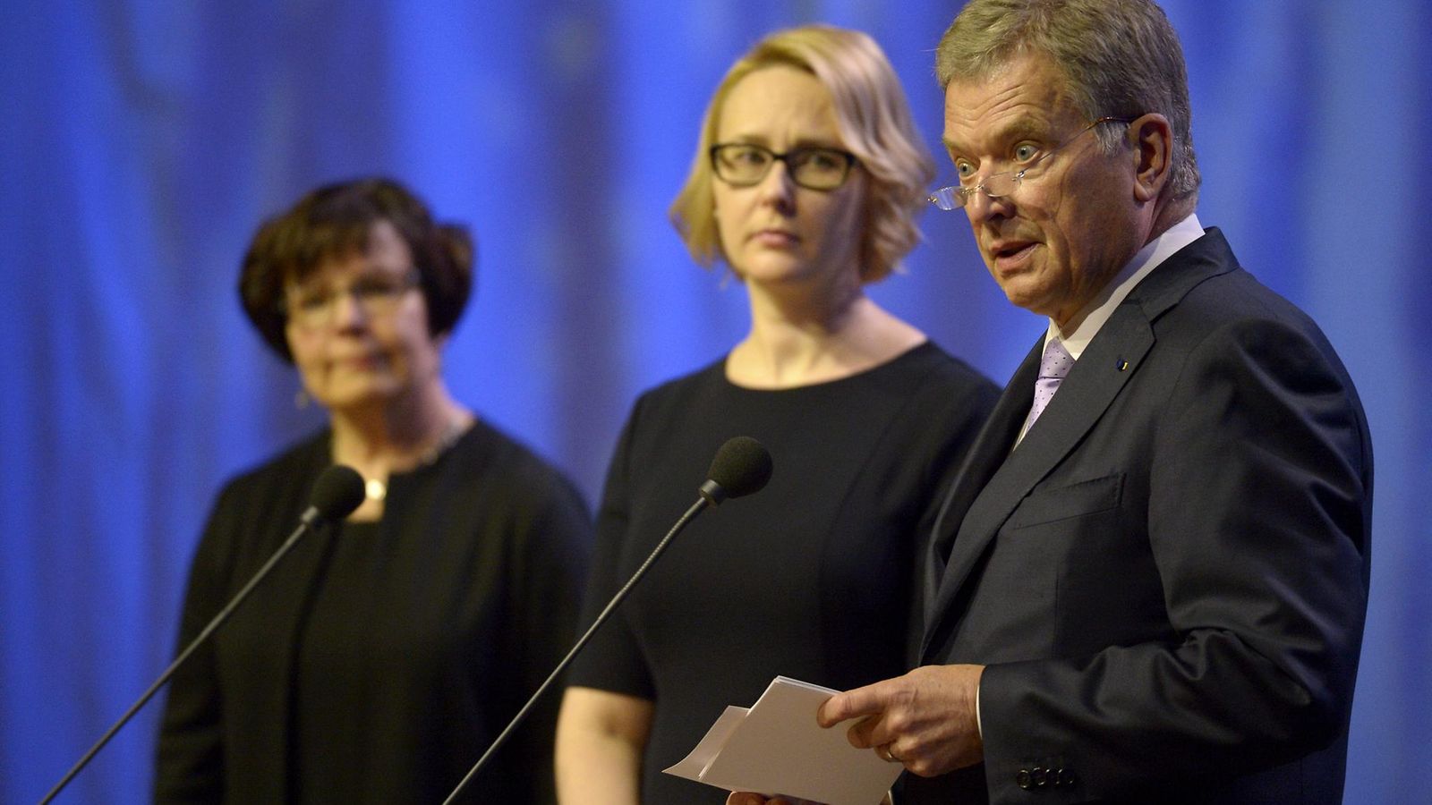 Presidentti Sauli Niinistö Valtiopäivien avajaiset