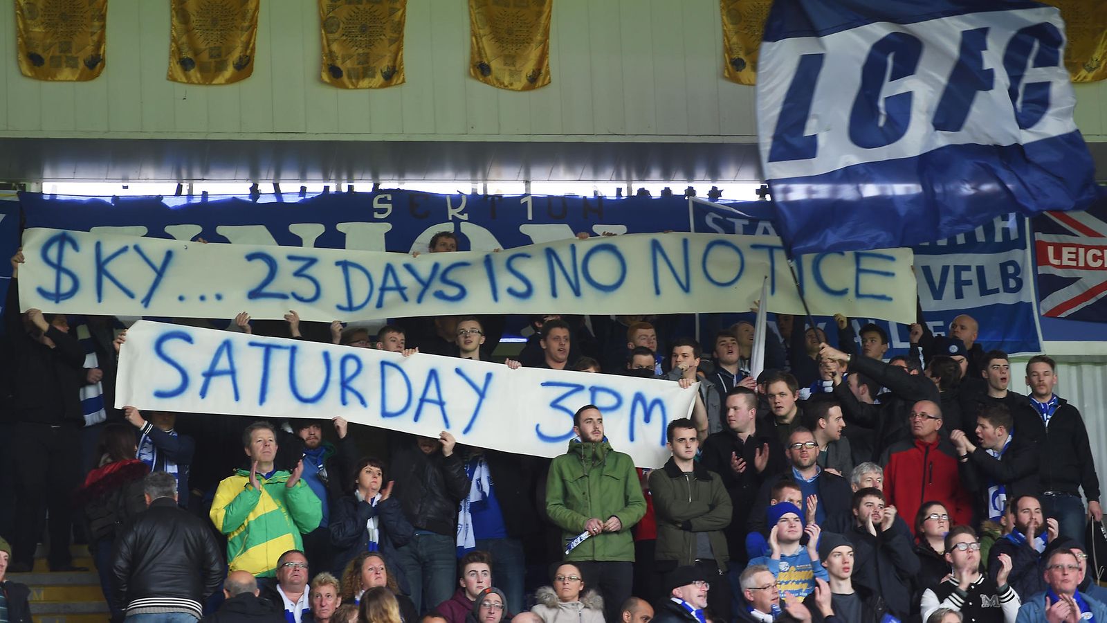 Leicester 2016 protesti