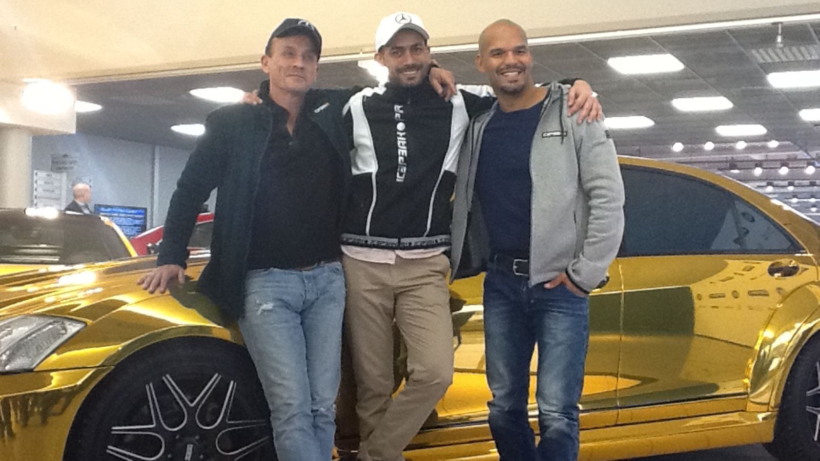 Robert Knepper, Prinssi Rami ja Amaury Nolasco Oulun Veholla.