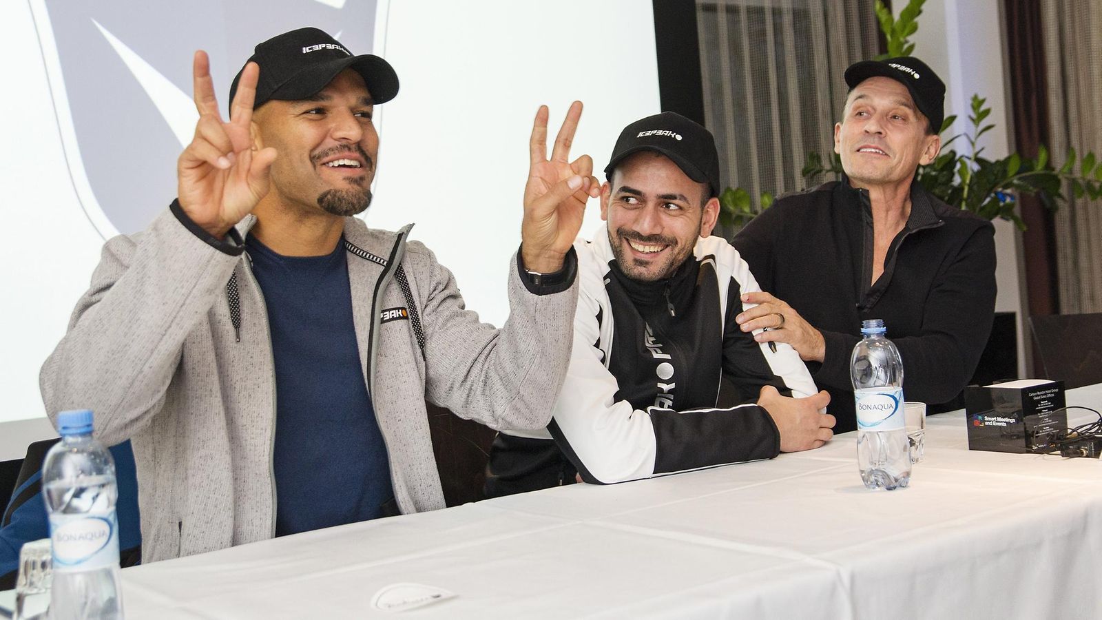 Amaury Nolasco, Rami Jaber ja Robert Knepper 12.2.2016