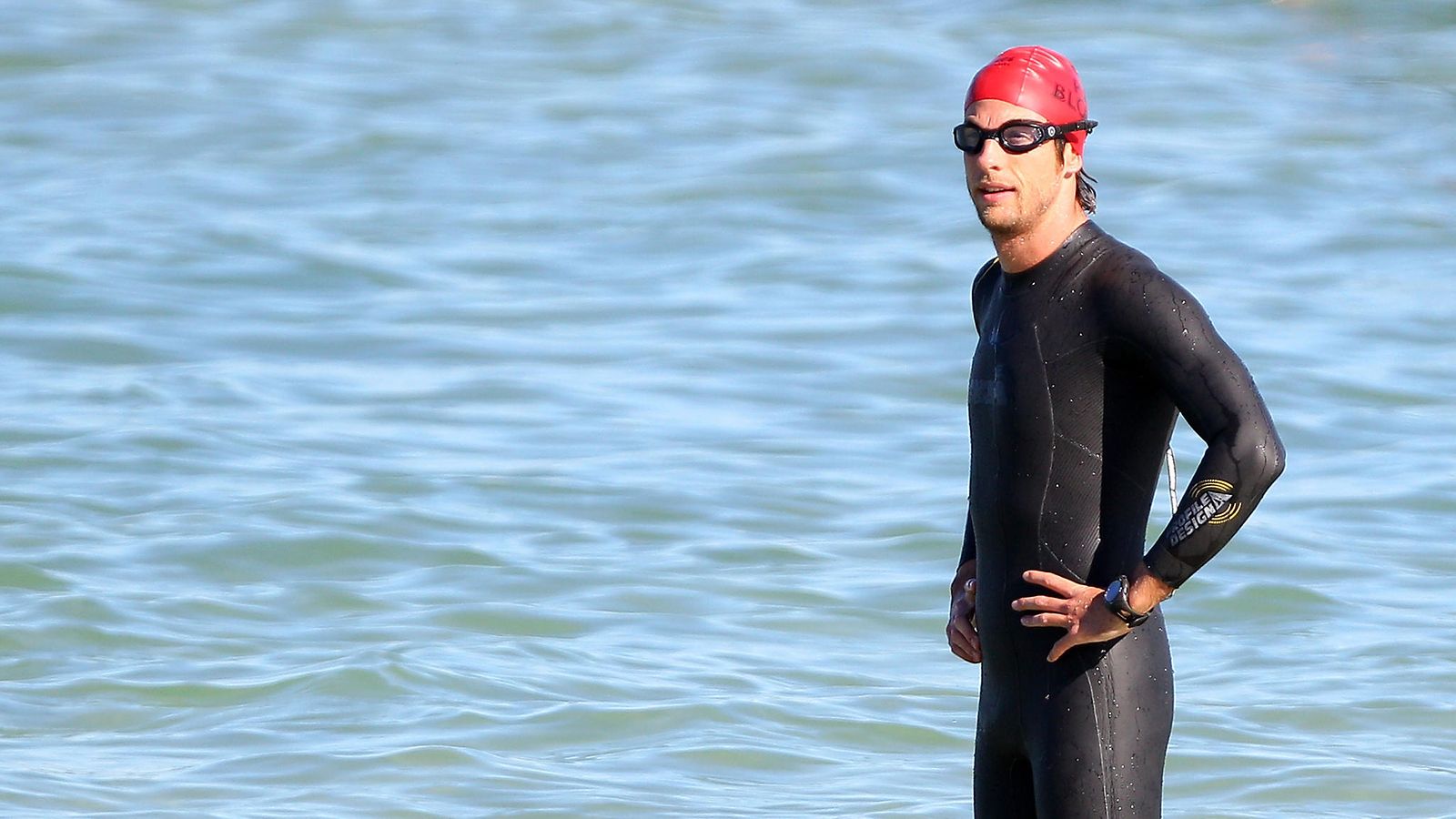 Jenson Button on F1-kuskien himoharjoittelija. Hänellä on ambitioita myös triathlonissa.