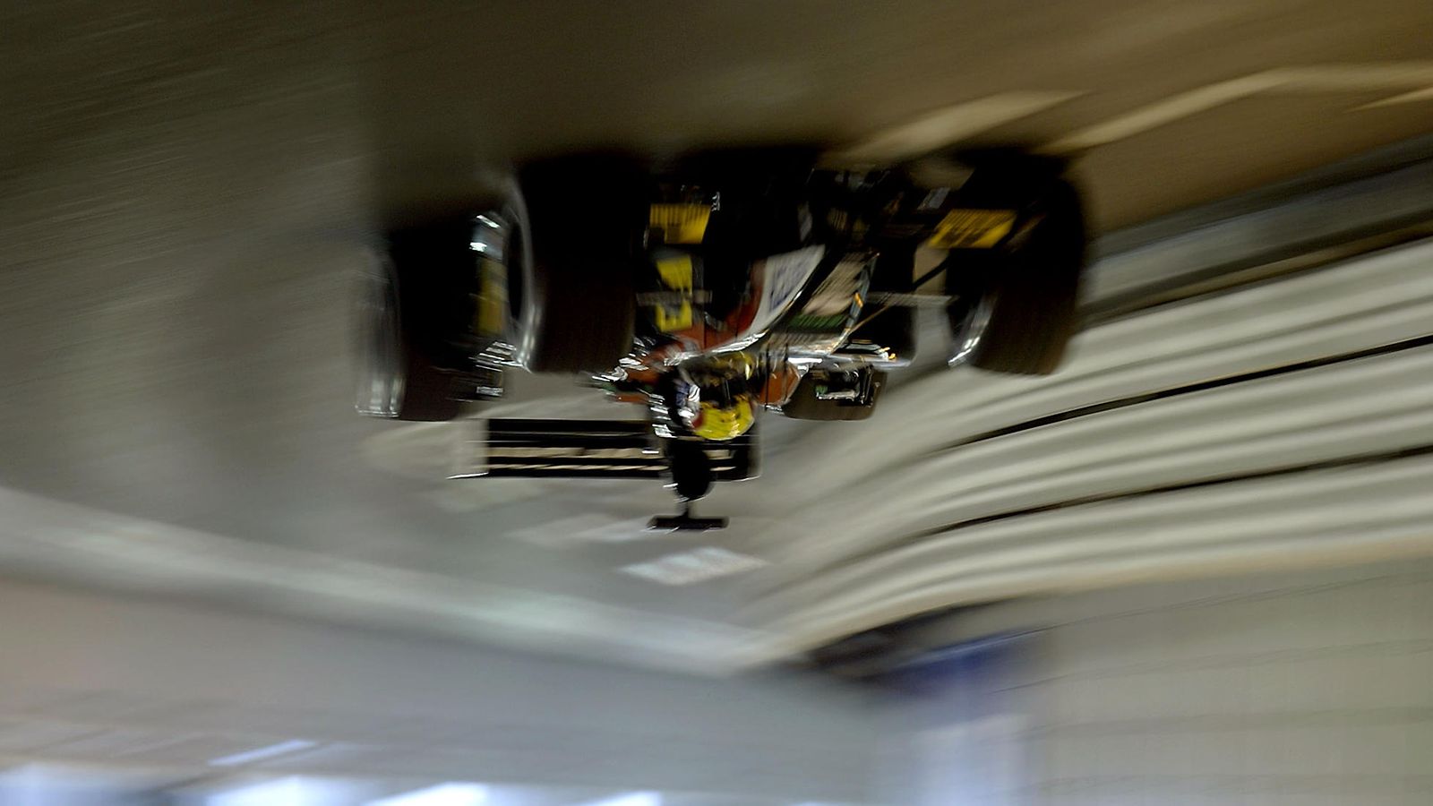 Formula 1 Monaco tunneli kuvitus