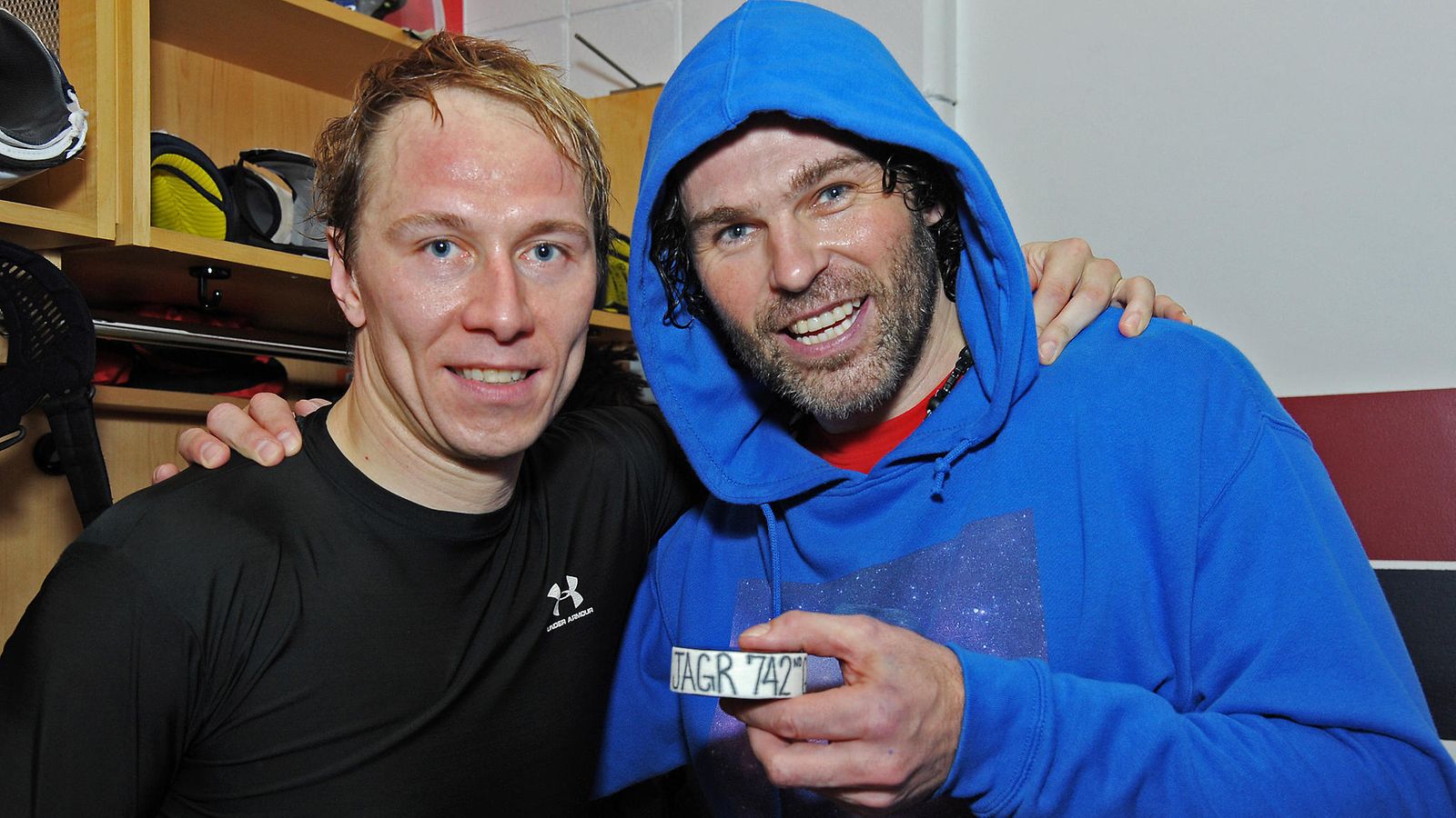 Jaromir Jagr Jussi Jokinen 2016