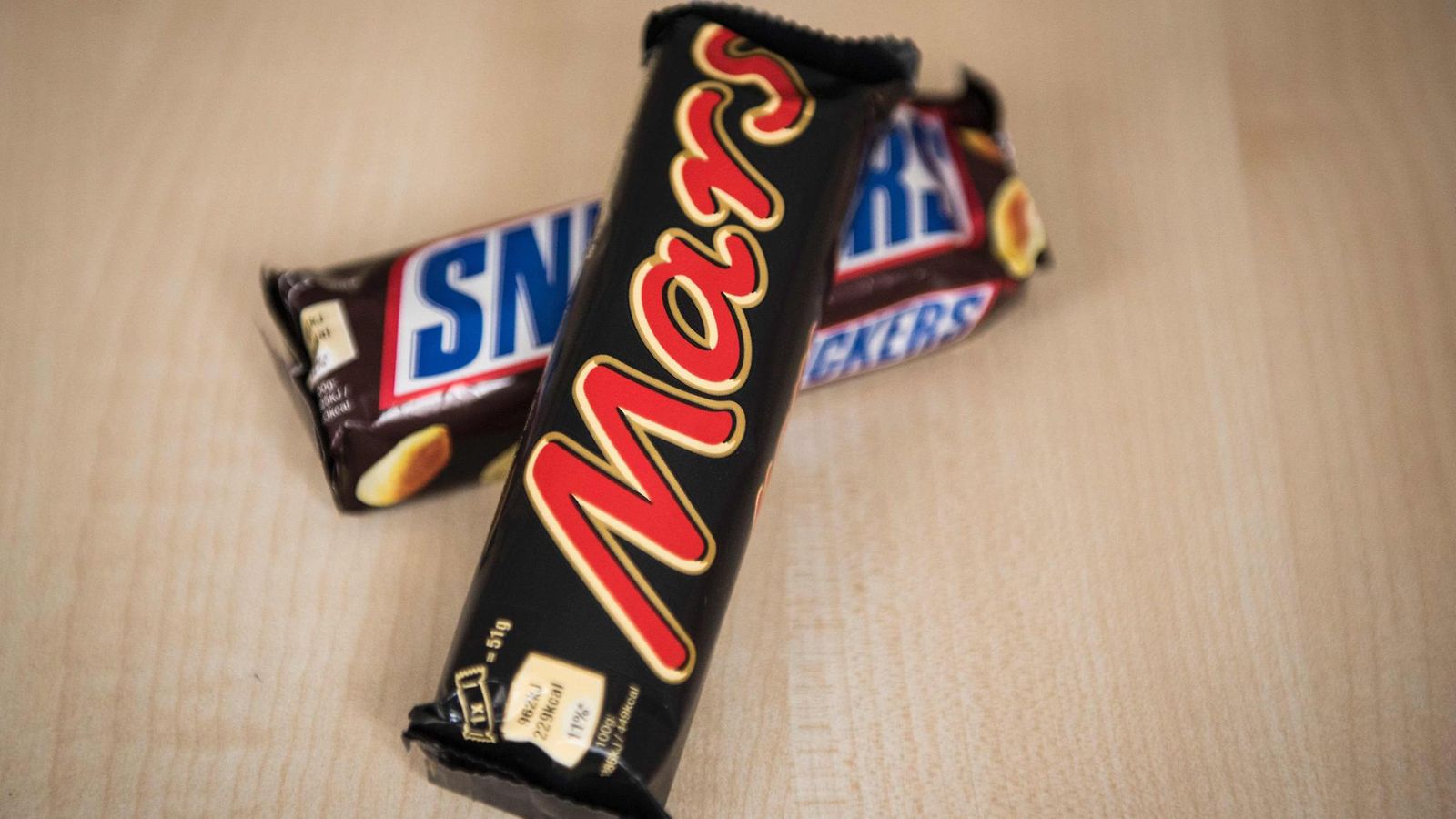 Mars ja Snickers