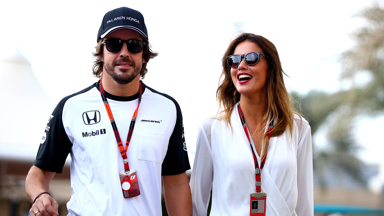 Fernando Alonso, Lara Alvarez 2015