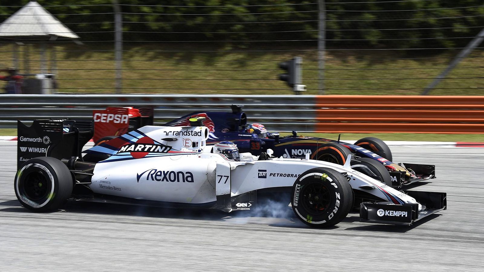 Max Verstappen ja Valtteri Bottas