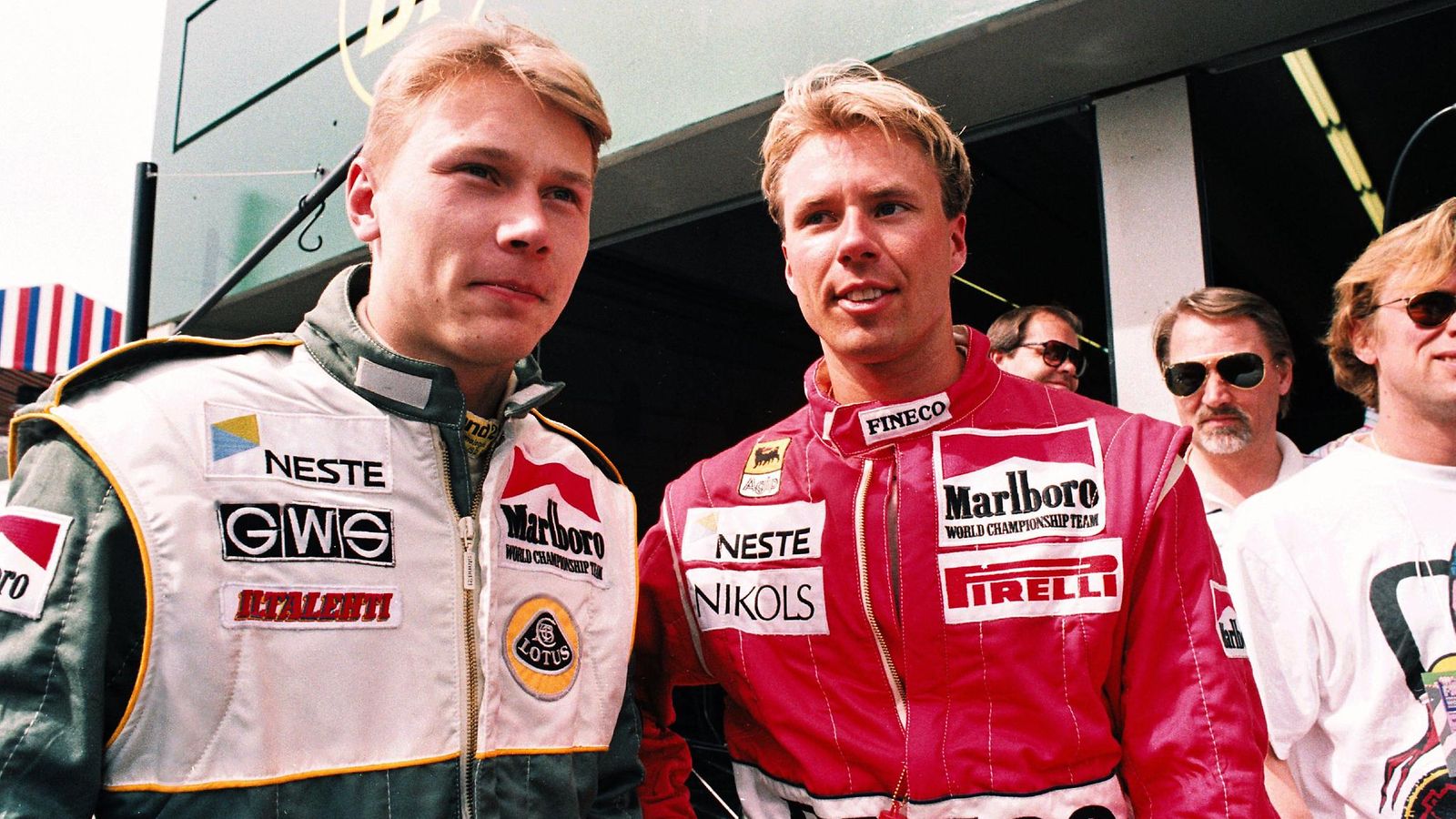 Mika Häkkinen, JJ Lehto 1991