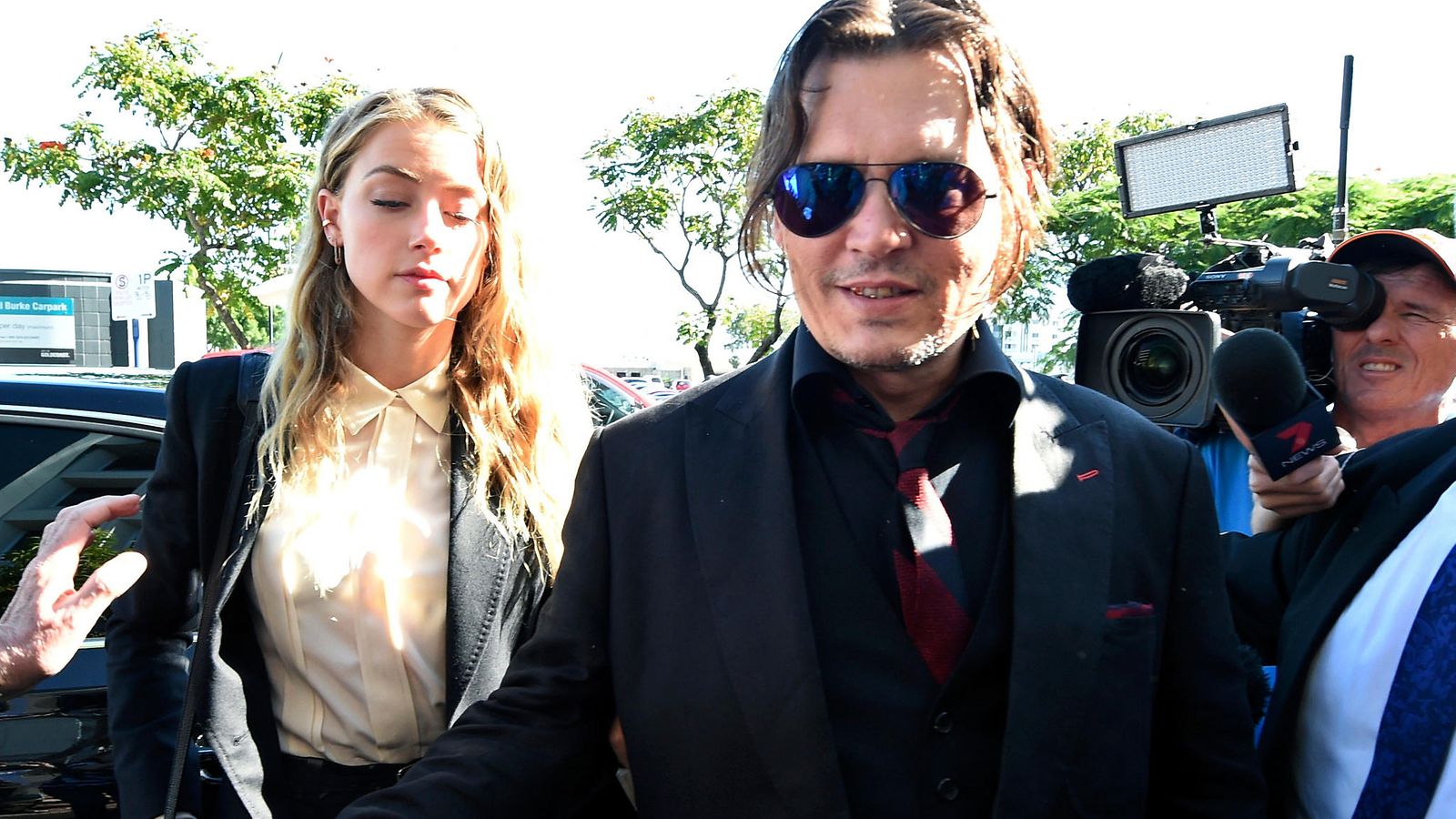 Johnny Depp ja Amber Heard 17.4.2016 1