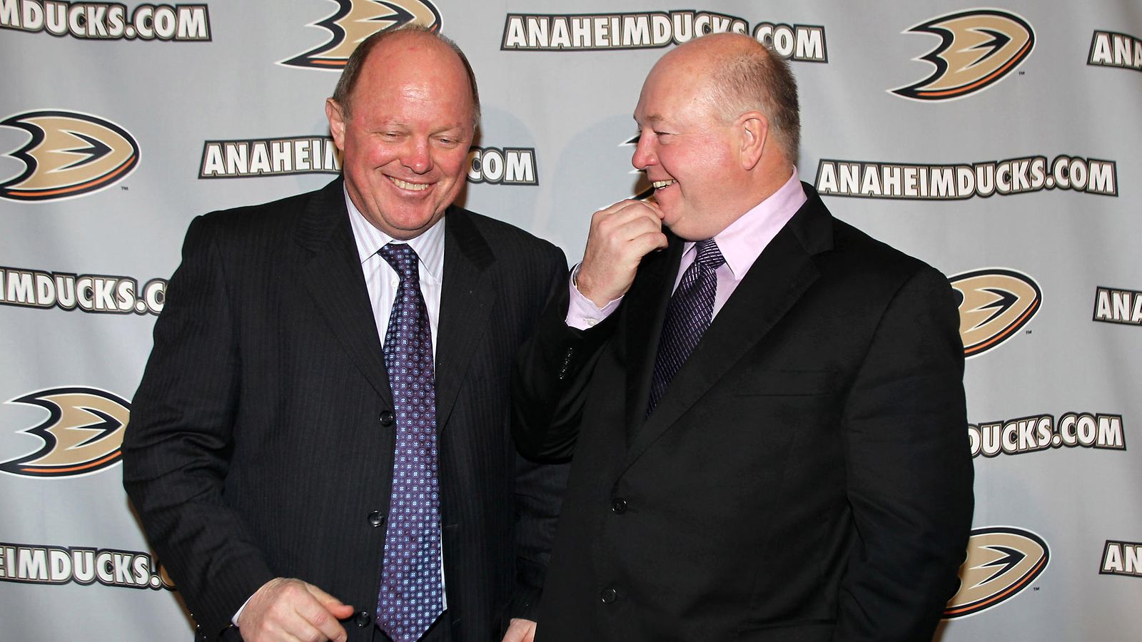 Bob Murray Bruce Boudreau 2011