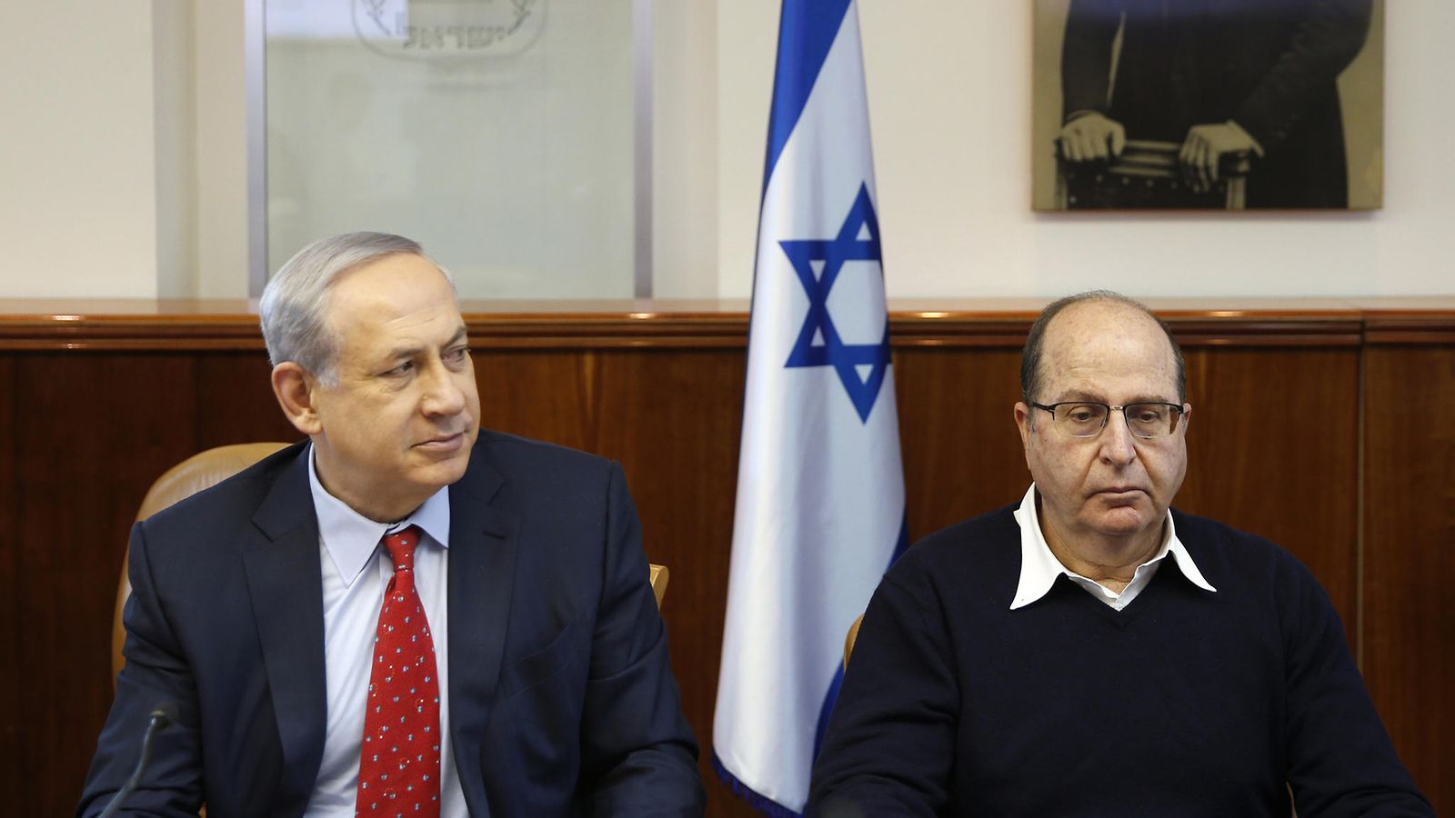 Moshe Yaalon Benjamin Netanjahu