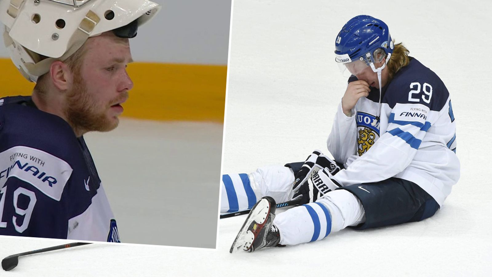 Mikko Koskinen (vas.), Patrik Laine