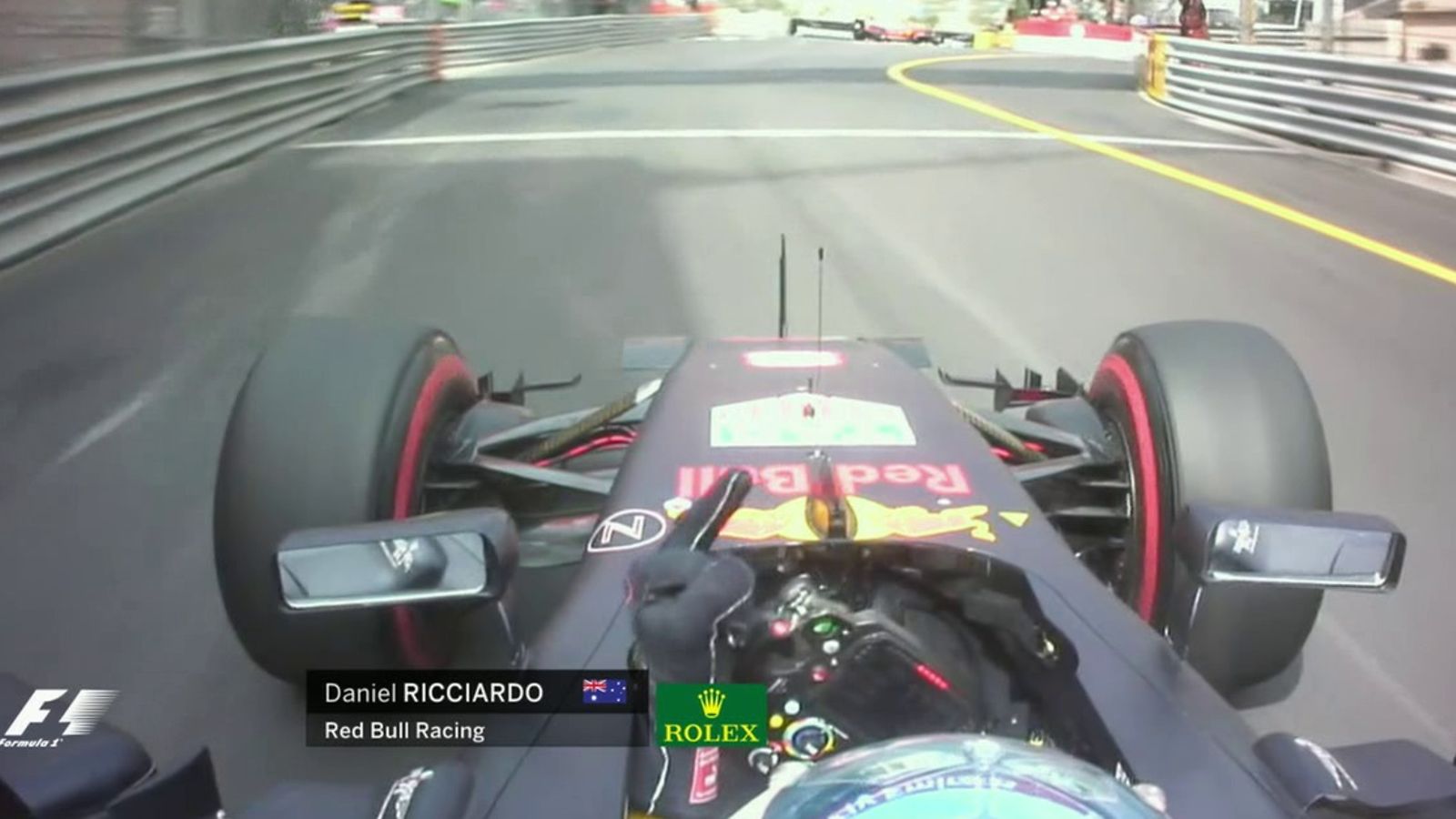 Daniel Ricciardo, keskisormi, 2016, Monaco