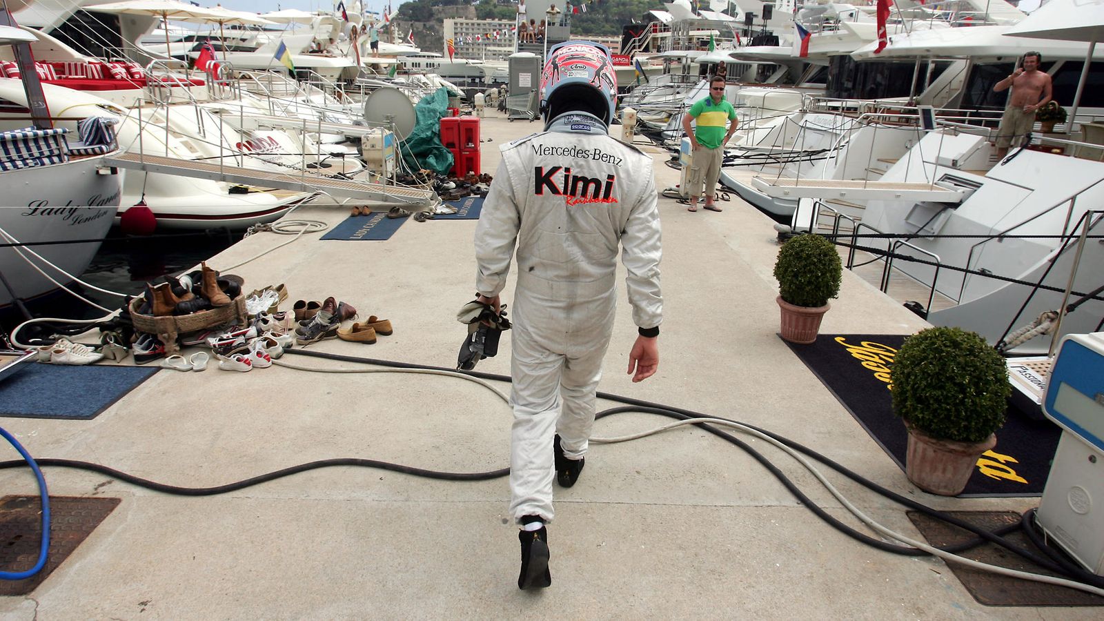 Kimi Räikkönen Monaco 2006 keskeytys (1)