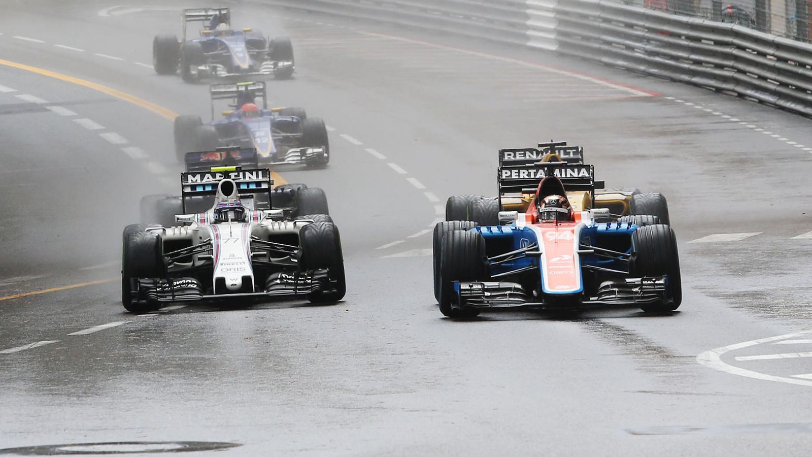 Valtteri Bottas, Pascal Wehrlein, 2016