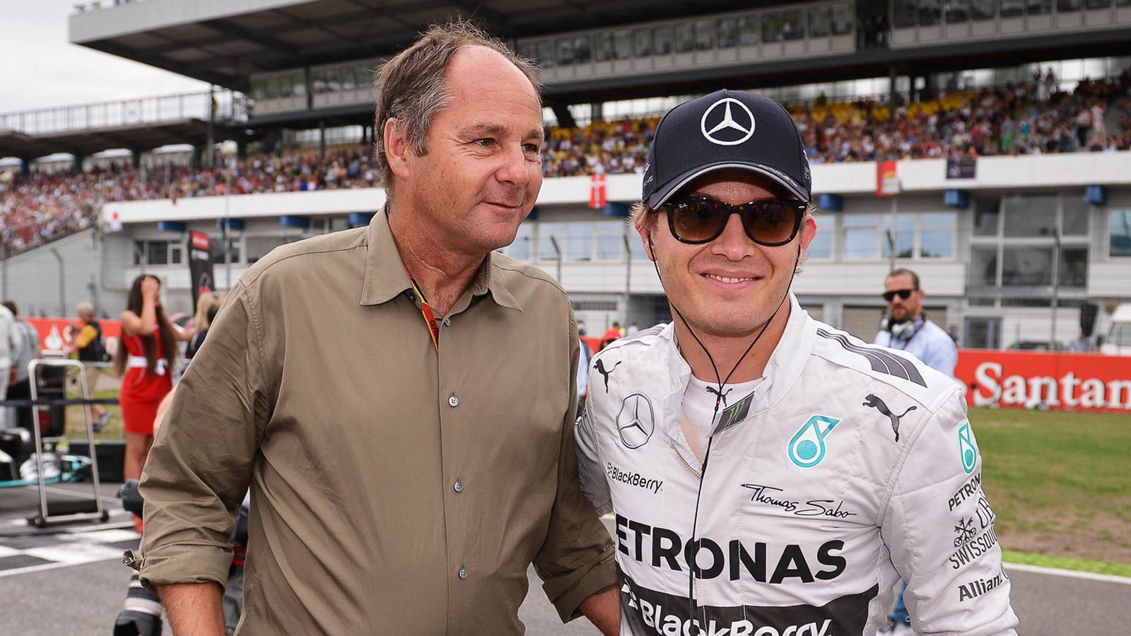 Gerhard Berger, Nico Rosberg, 2014